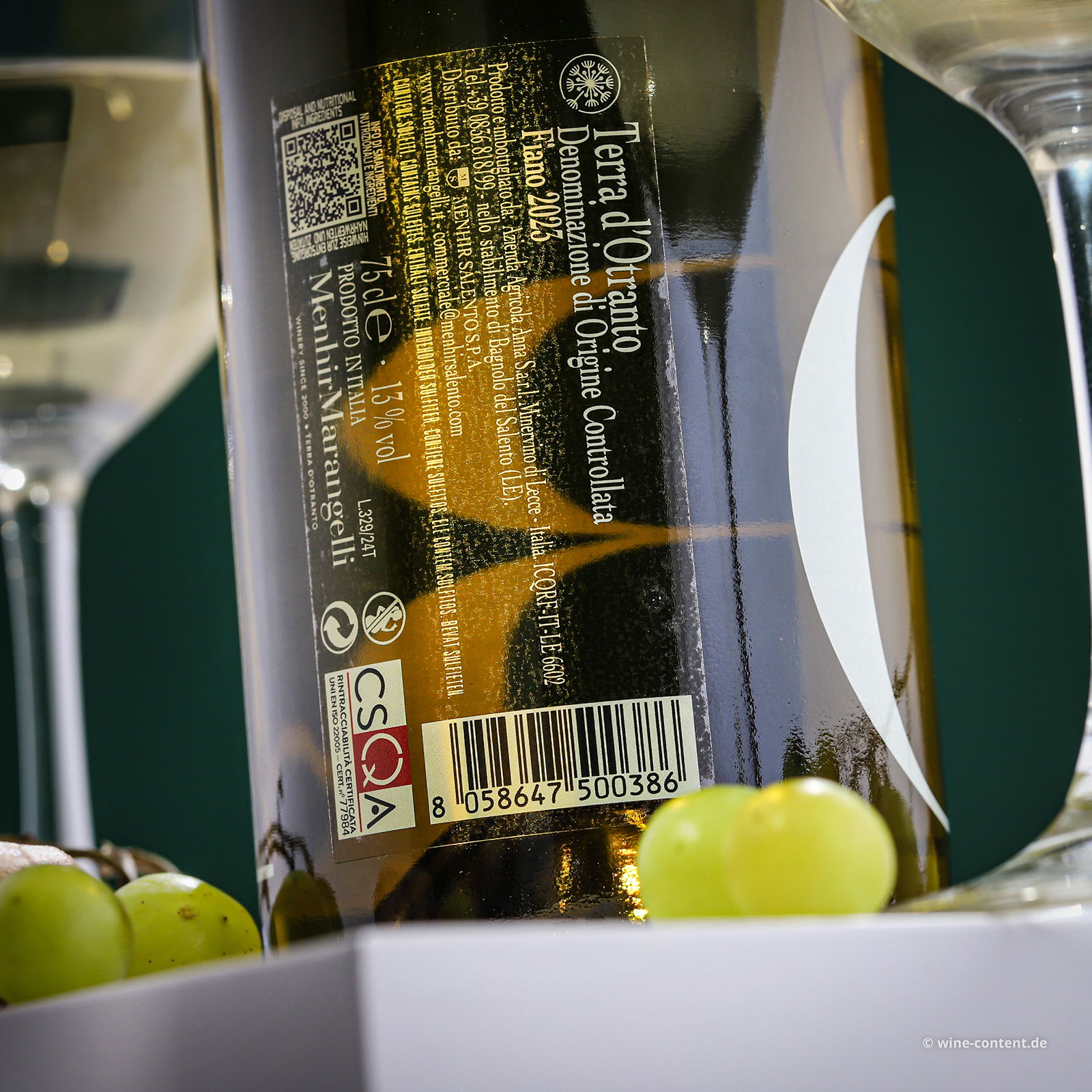 Fiano Terra d'Otranto 2023 Ora