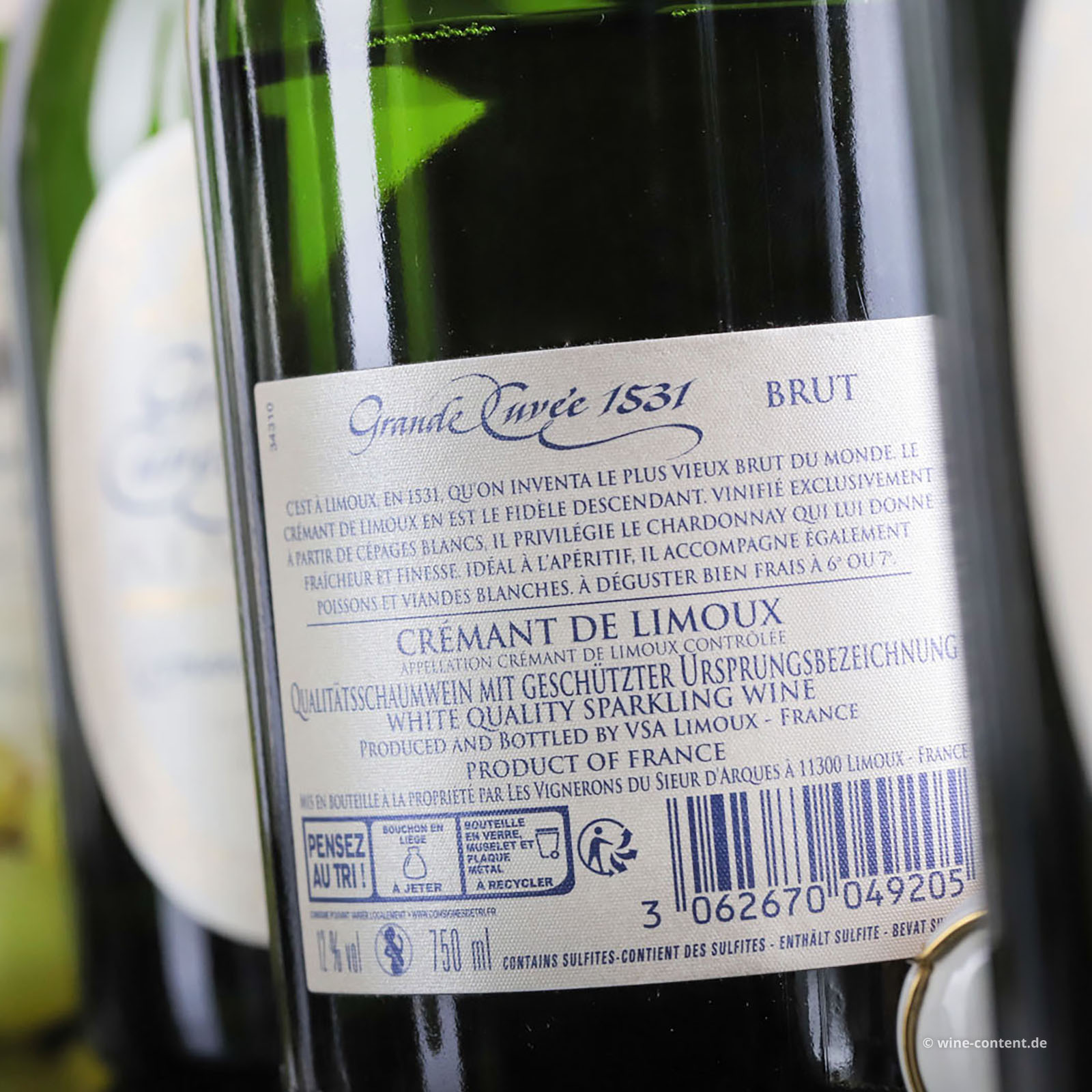 Crémant de Limoux Grande Cuvée 1531 Brut