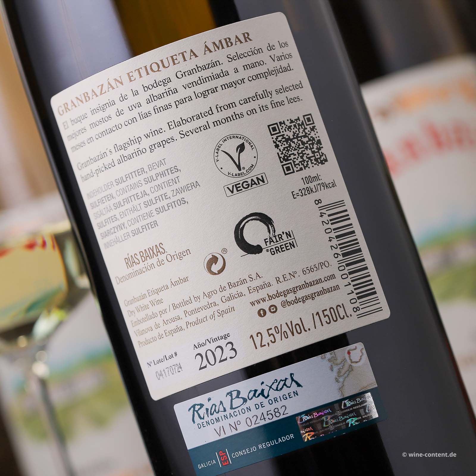 3er-Paket Albariño 2023 Etiqueta Ámbar Magnum