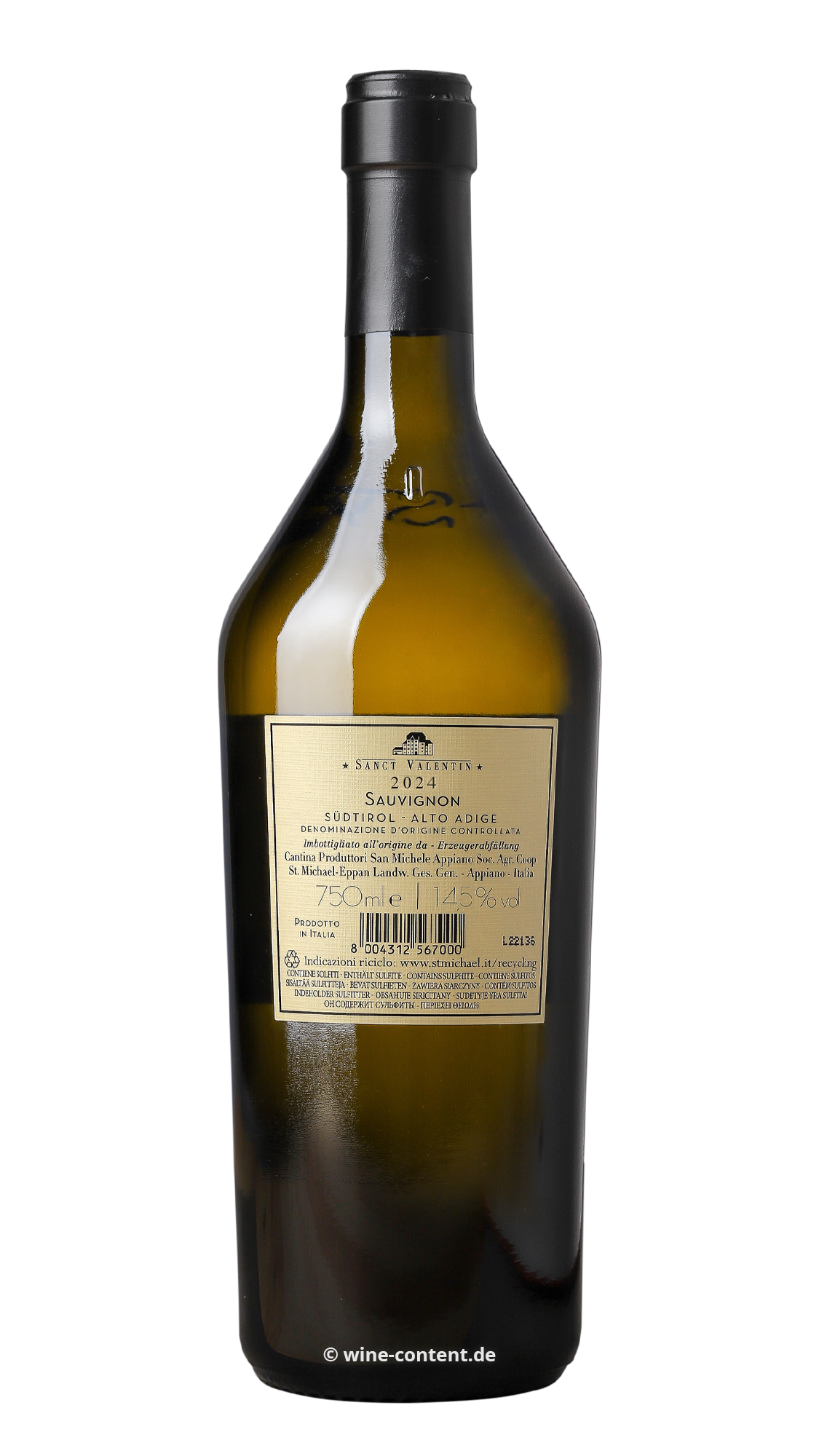 Sauvignon Blanc 2024 Sanct Valentin