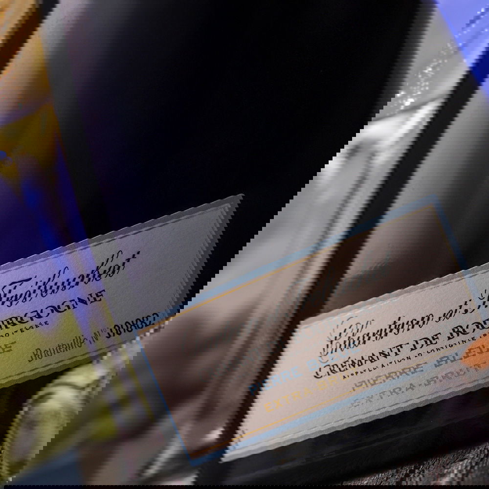 Crémant de Bourgogne Pierre Bleue Extra Brut