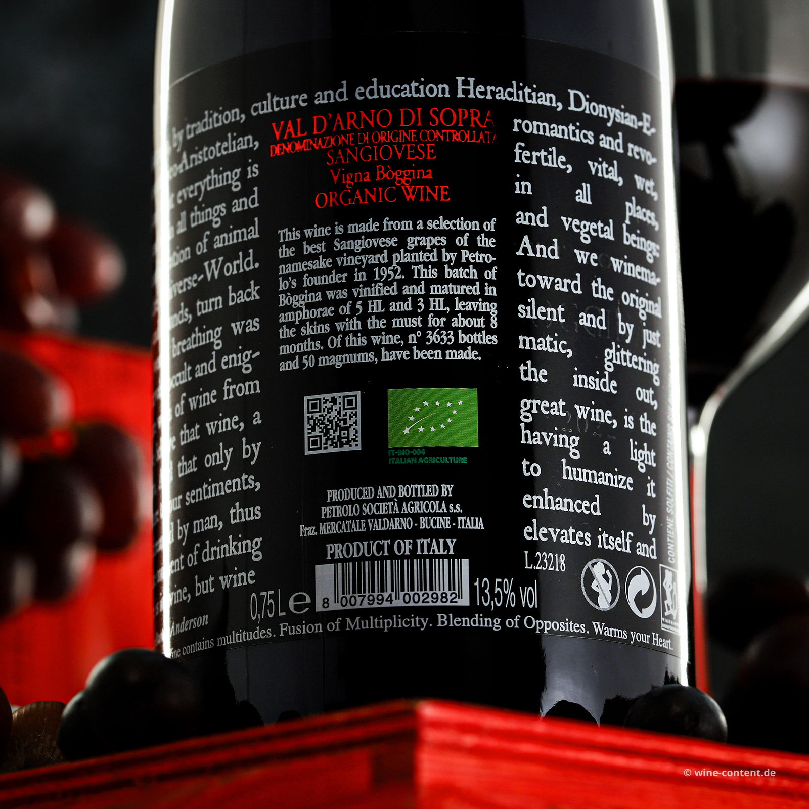 Bòggina Amphore 2023 Bio