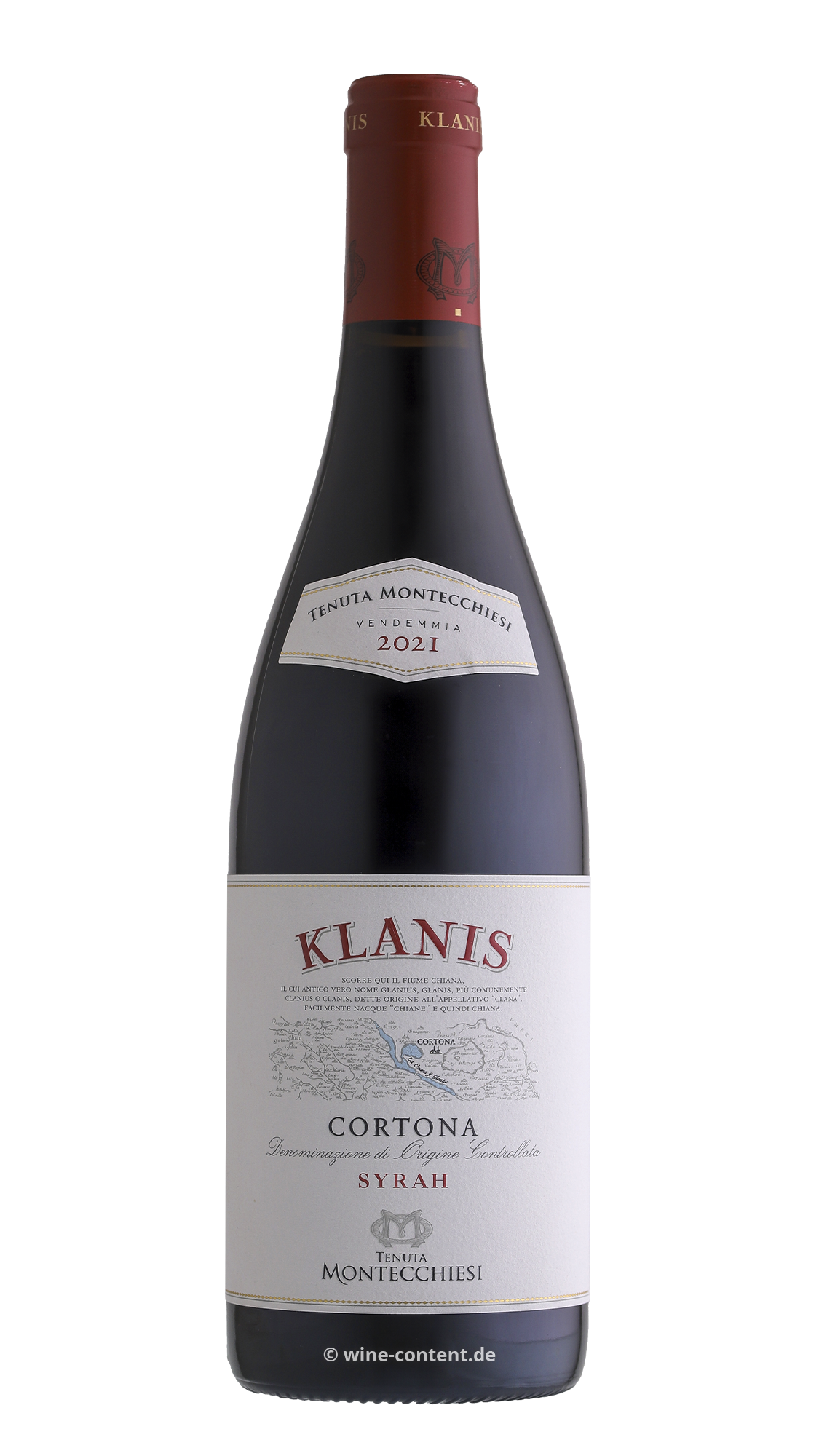 Syrah Cortona 2021 Tenuta Montecchiesi Klanis