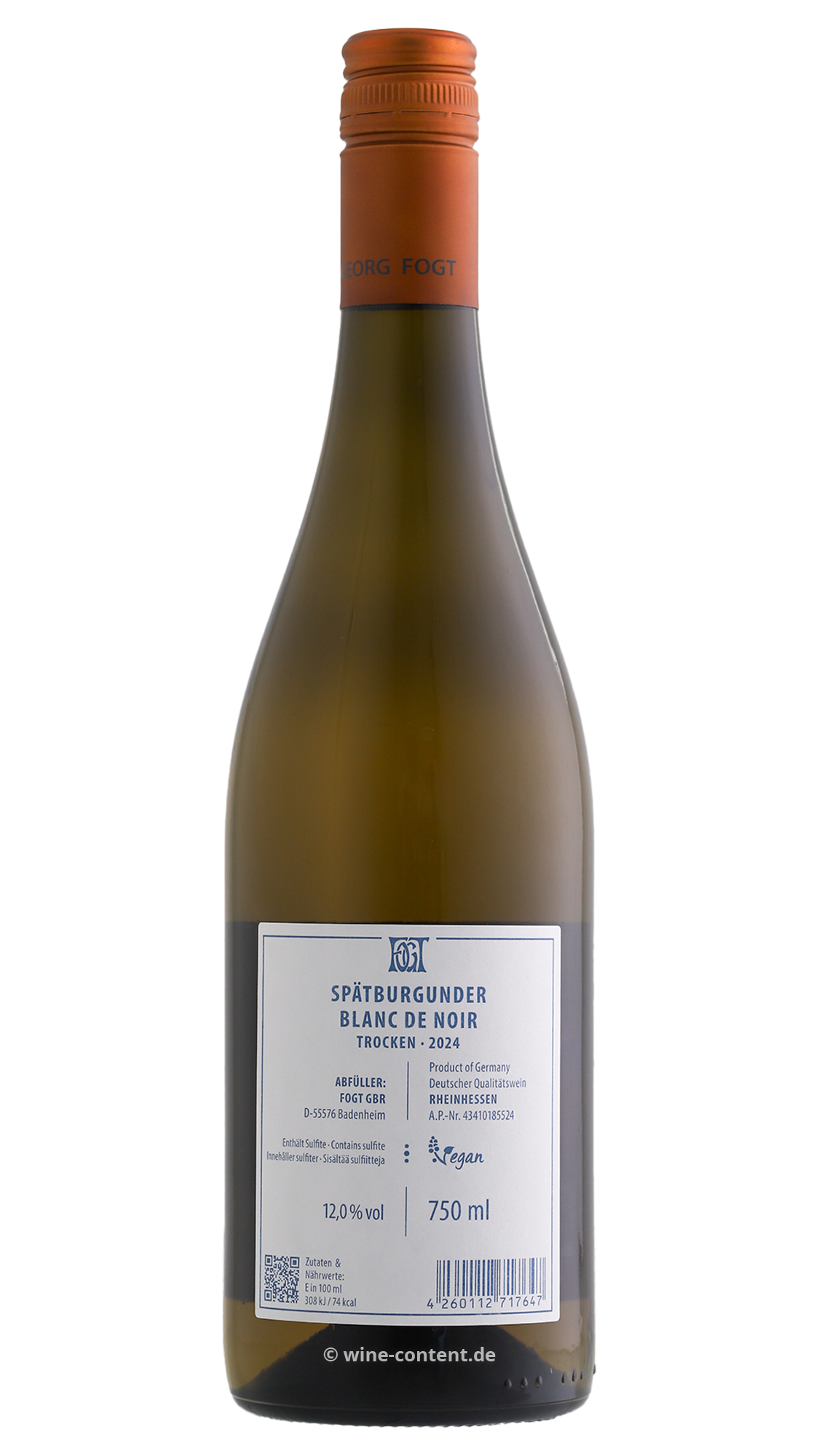 Spätburgunder Blanc de Noir 2024