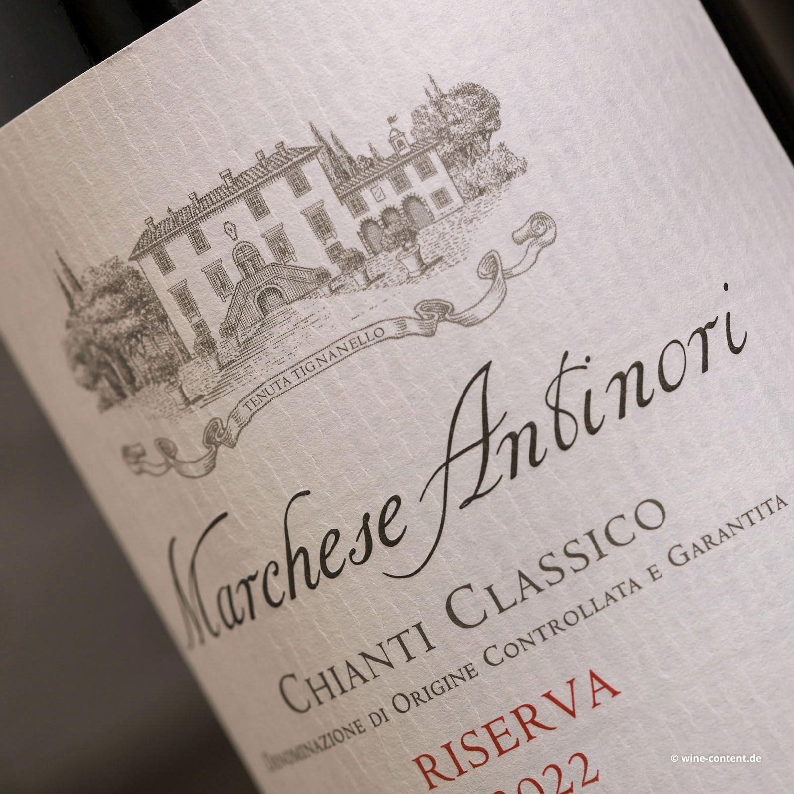 Chianti Classico Riserva 2022 Tenuta Tignanello