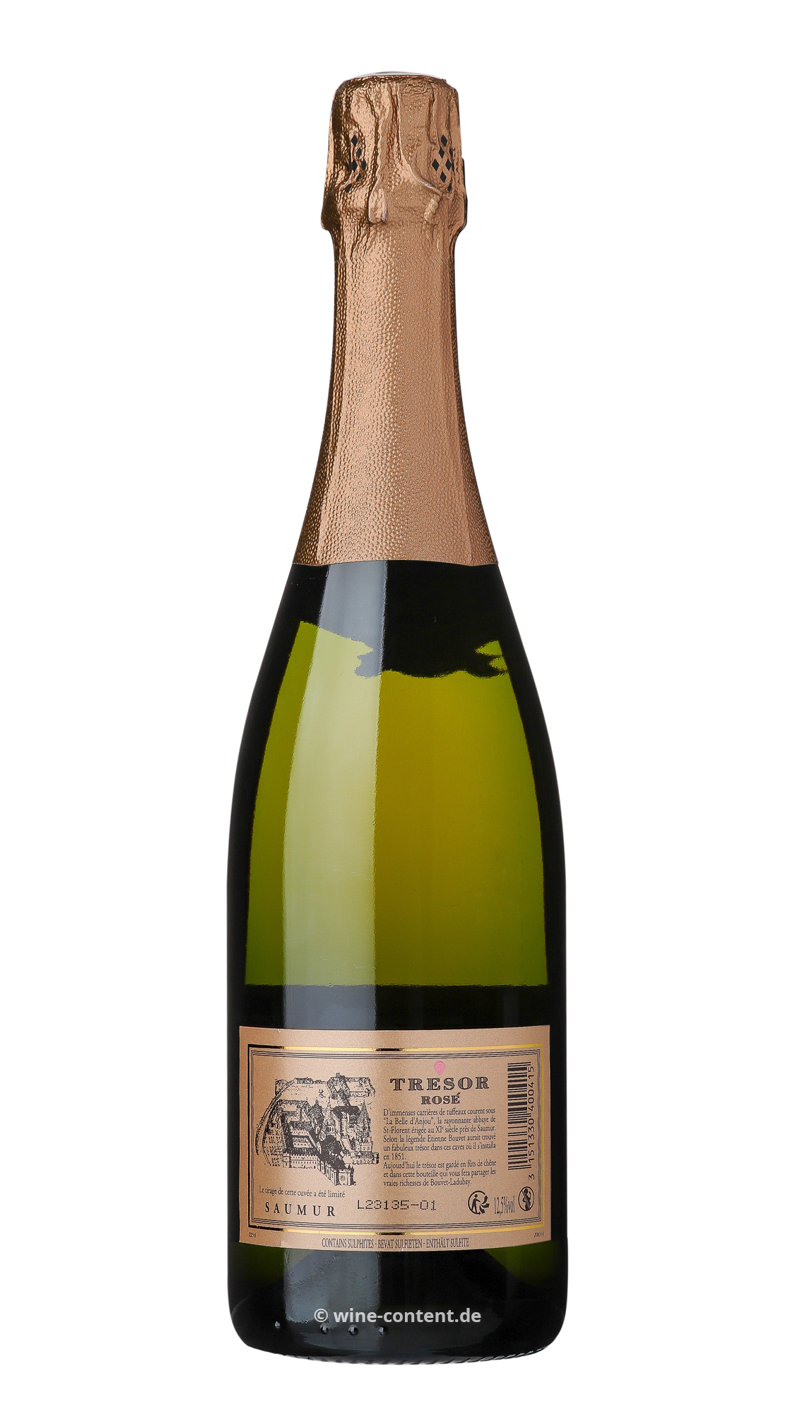 Crémant Saumur Rosé Trésor Brut
