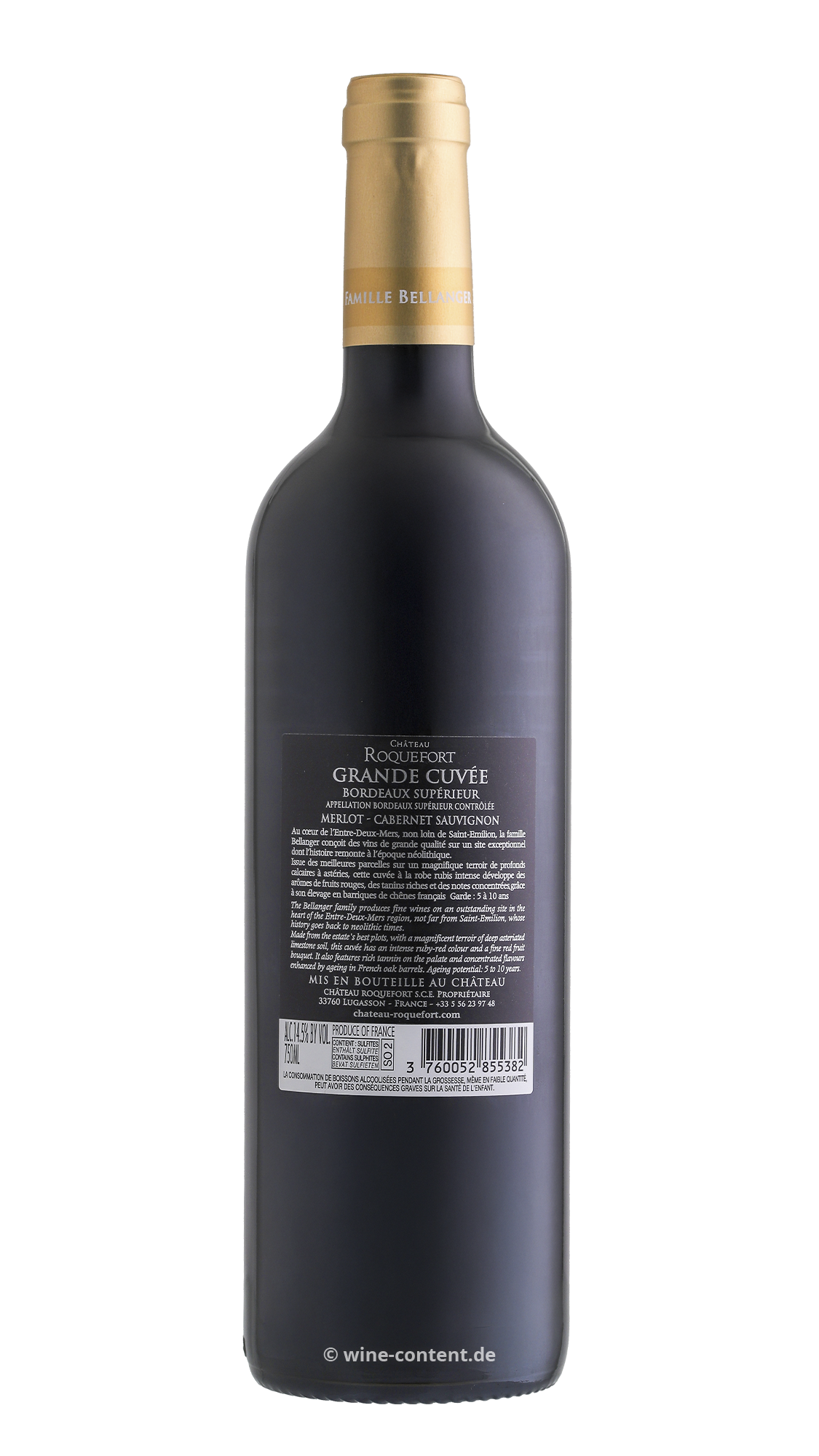 Bordeaux Supérieur 2020 Grande Cuvée