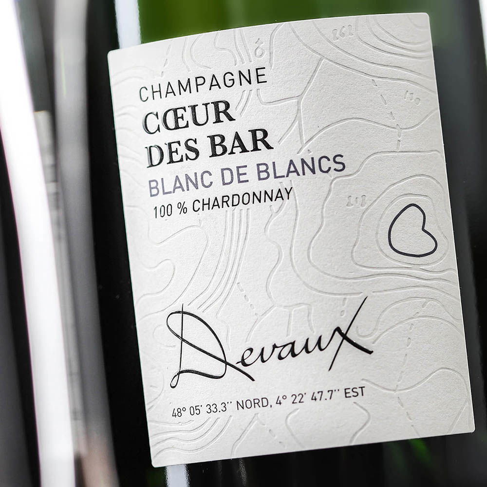 Champagner Blanc de Blancs Coeur des Bar Brut