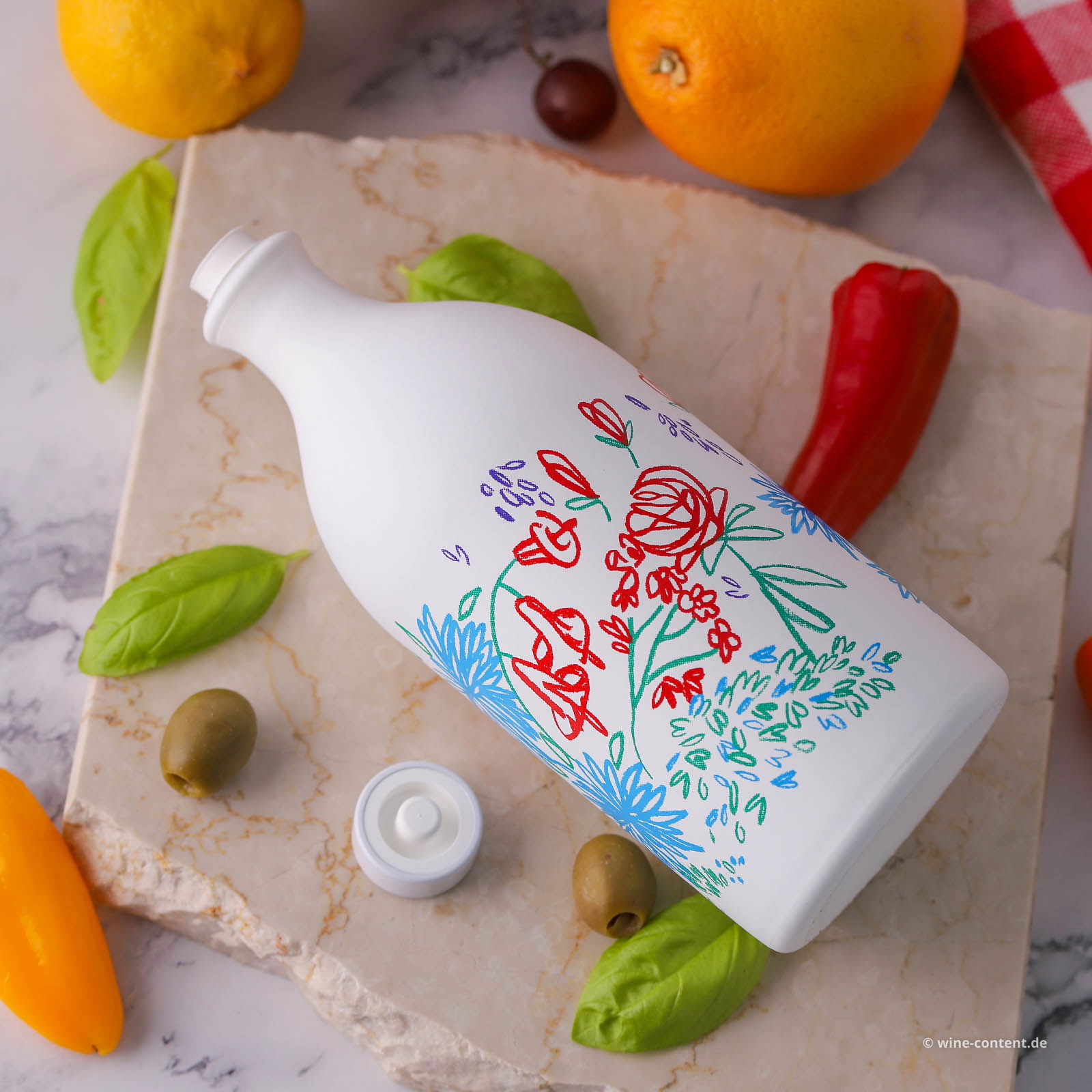 0,5 L Olivenöl Extra Vergine 2024 Fruttato Intenso Coolors Fiorato