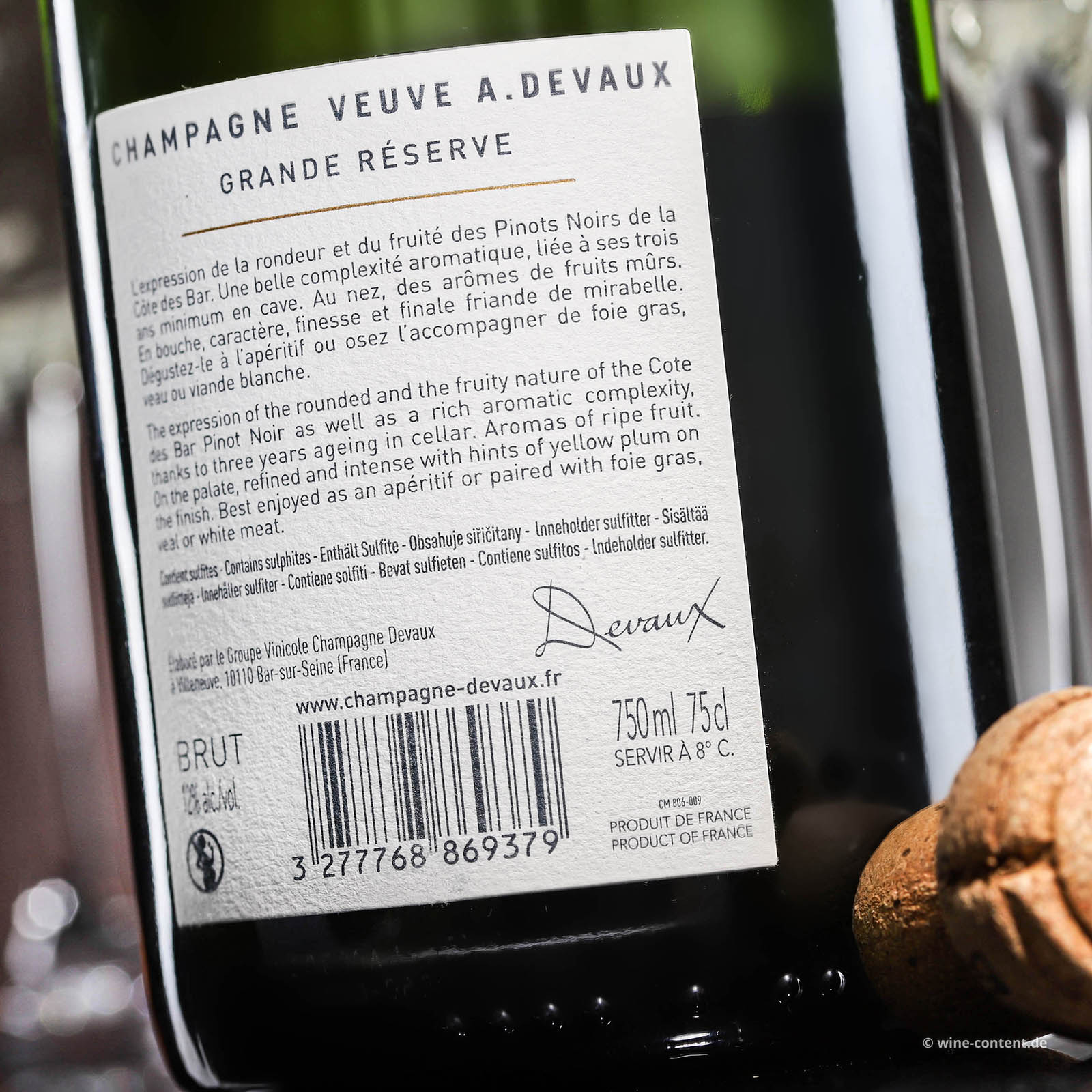 Champagner Grande Réserve Brut