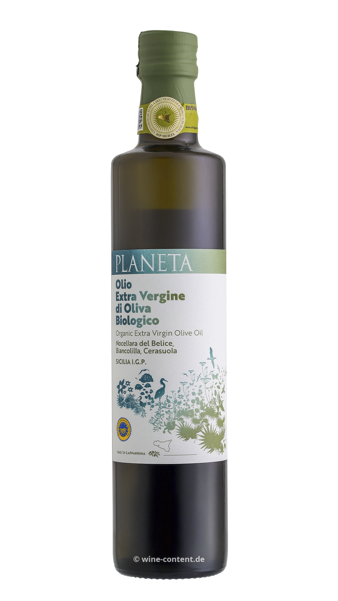 0,5 L Olivenöl Extra Vergine Sicilia 2025 Bio