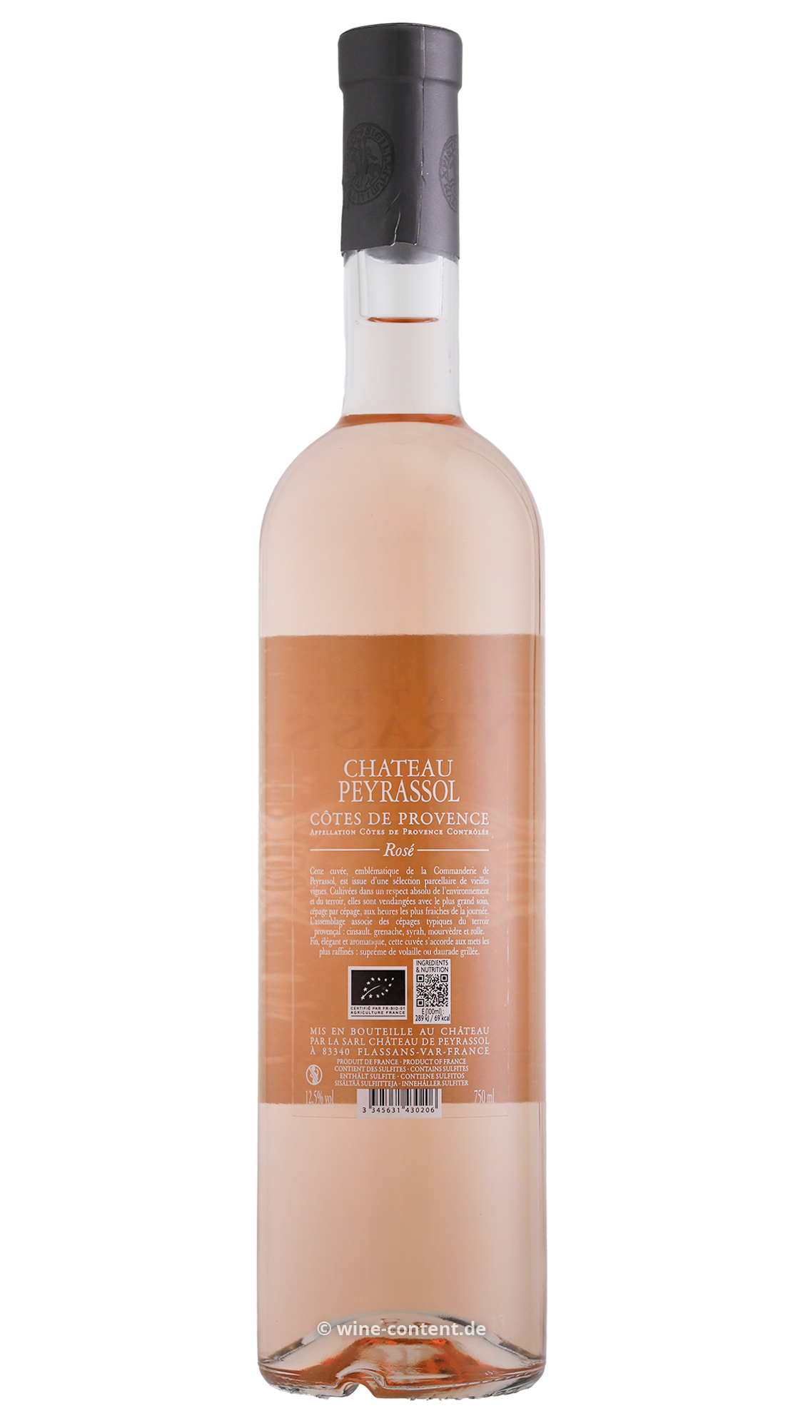 Côtes de Provence Rosé 2024 Château Peyrassol Bio