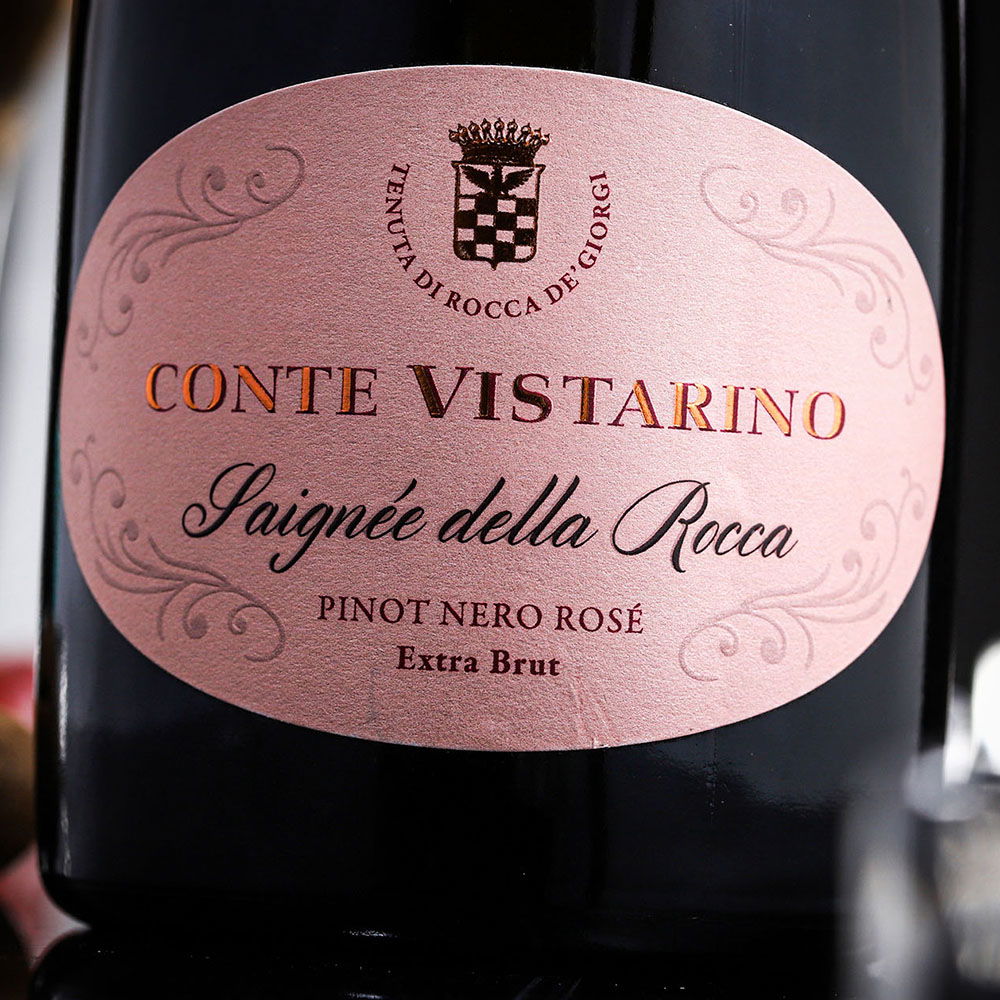 Spumante Rosé Pinot Nero Saignée della Rocca Extra Brut