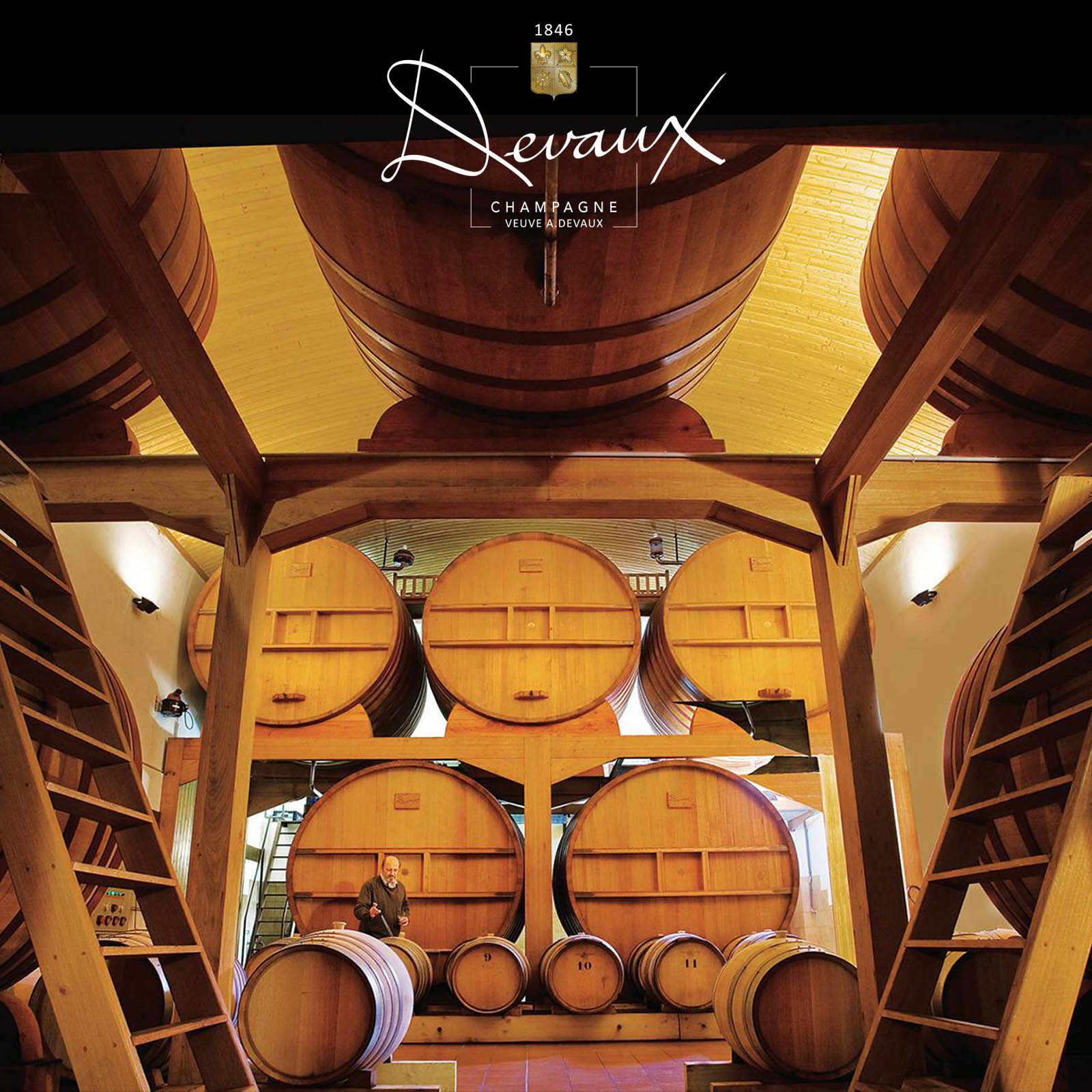 Champagner Blanc de Blancs Coeur des Bar Brut