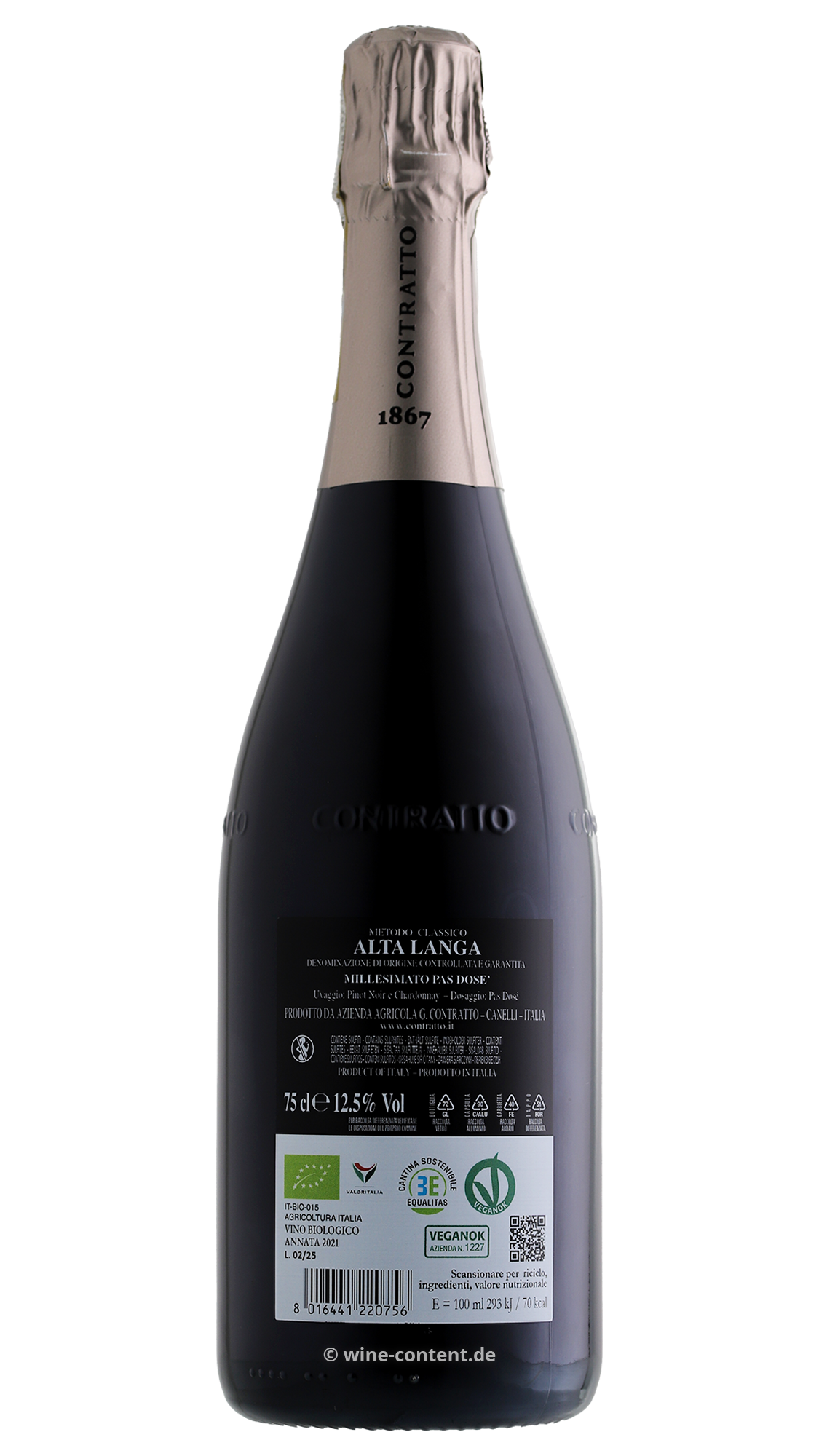 Alta Langa 2021 Pas Dosé Bio