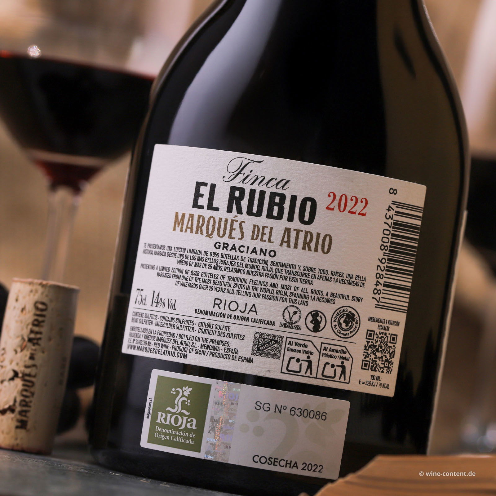 Rioja 2022 Finca el Rubio