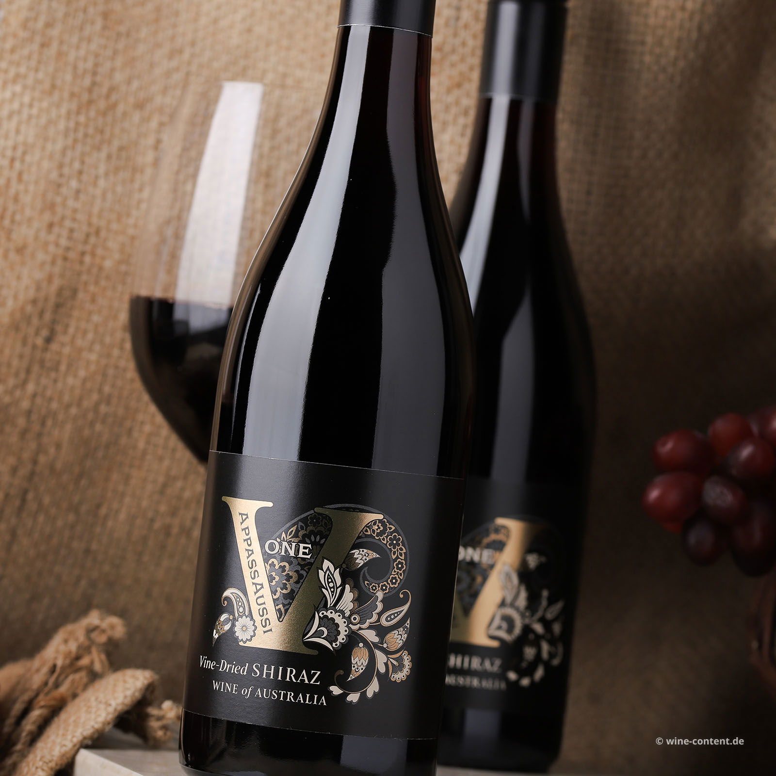 Vine-Dried Shiraz 2021 AppassAussi One