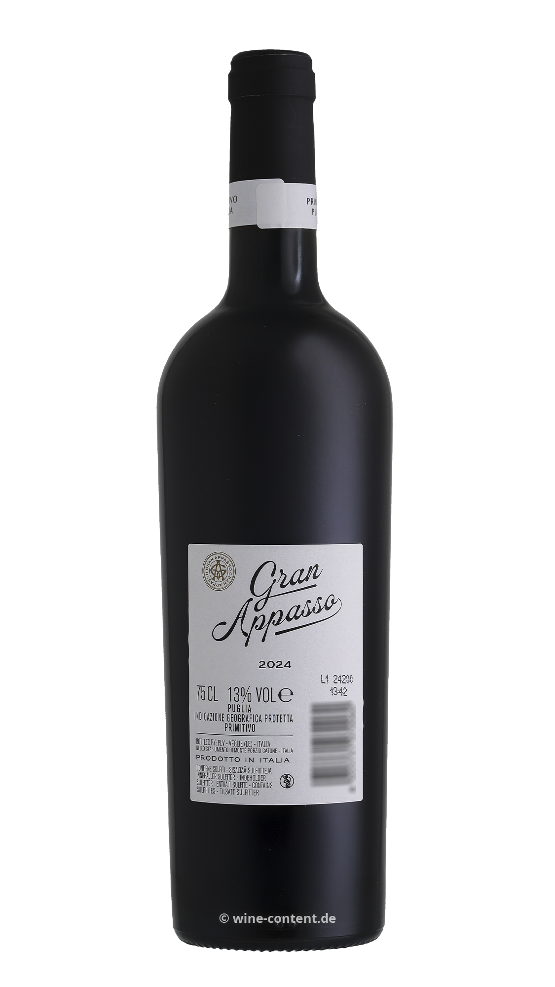 Primitivo 2025 Gran Appasso
