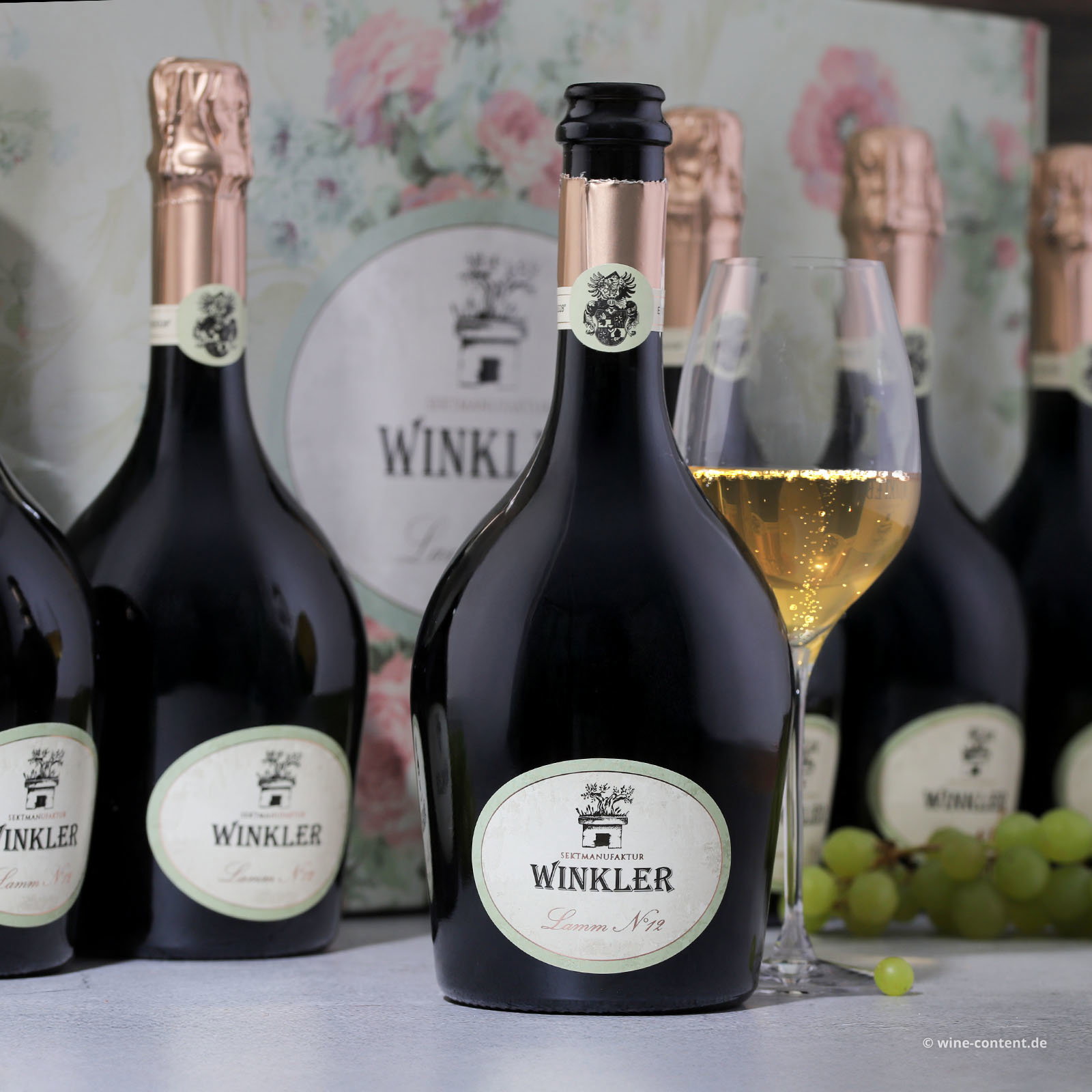 6x Spumante Lamm N°12 Extra Brut in Geschenkverpackung