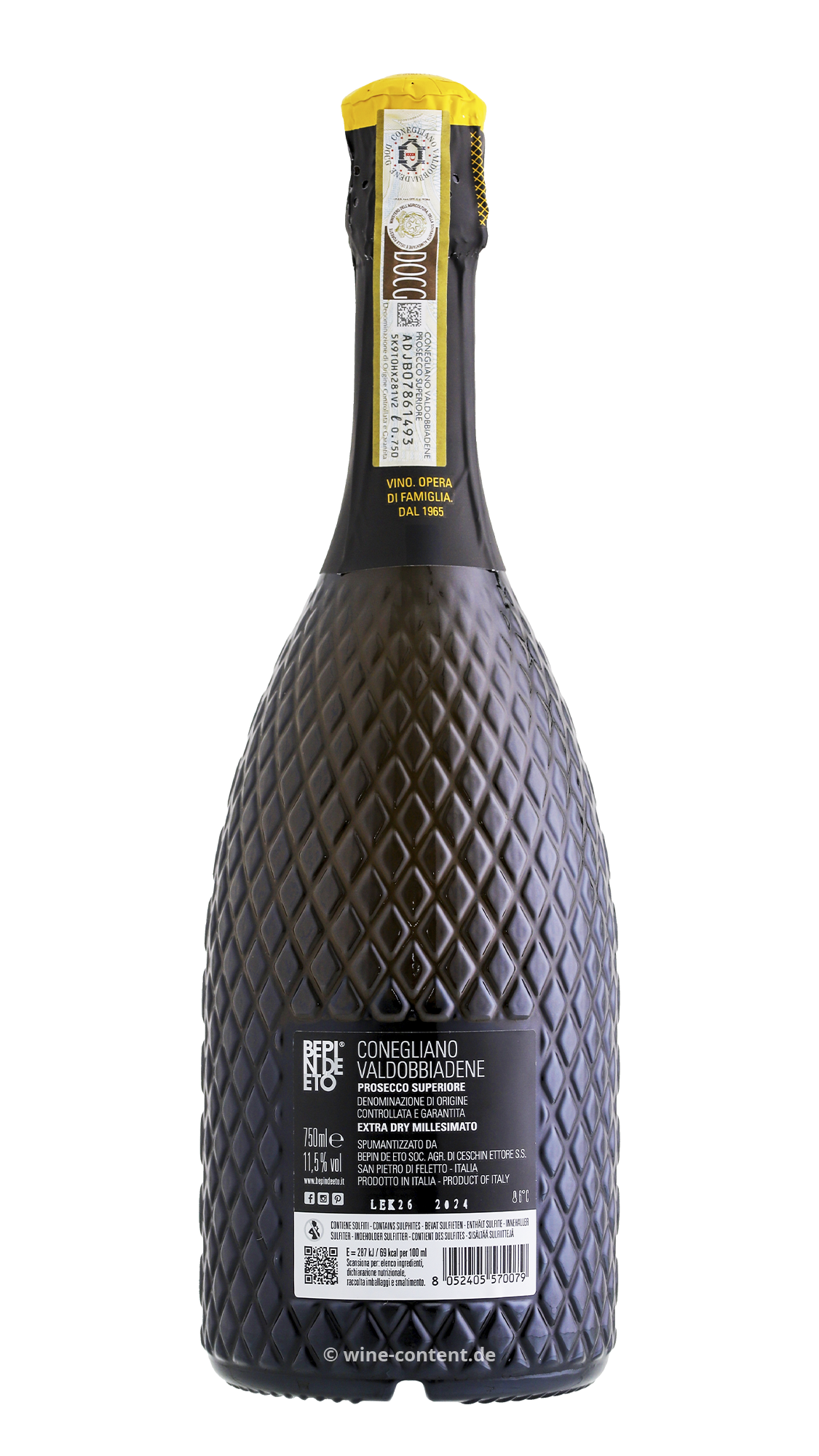 Prosecco Superiore 2024 Extra Dry