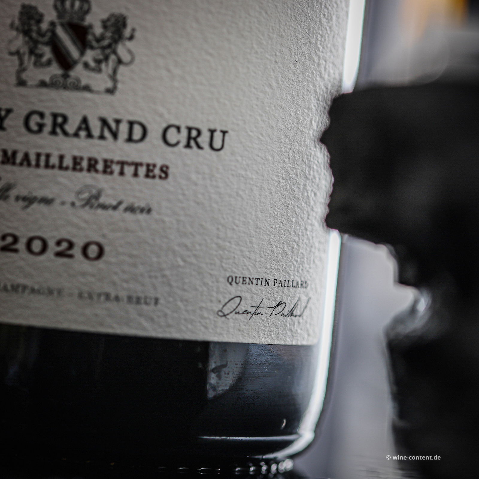 Champagner Les Maillerettes 2020 Bouzy Grand Cru Extra Brut