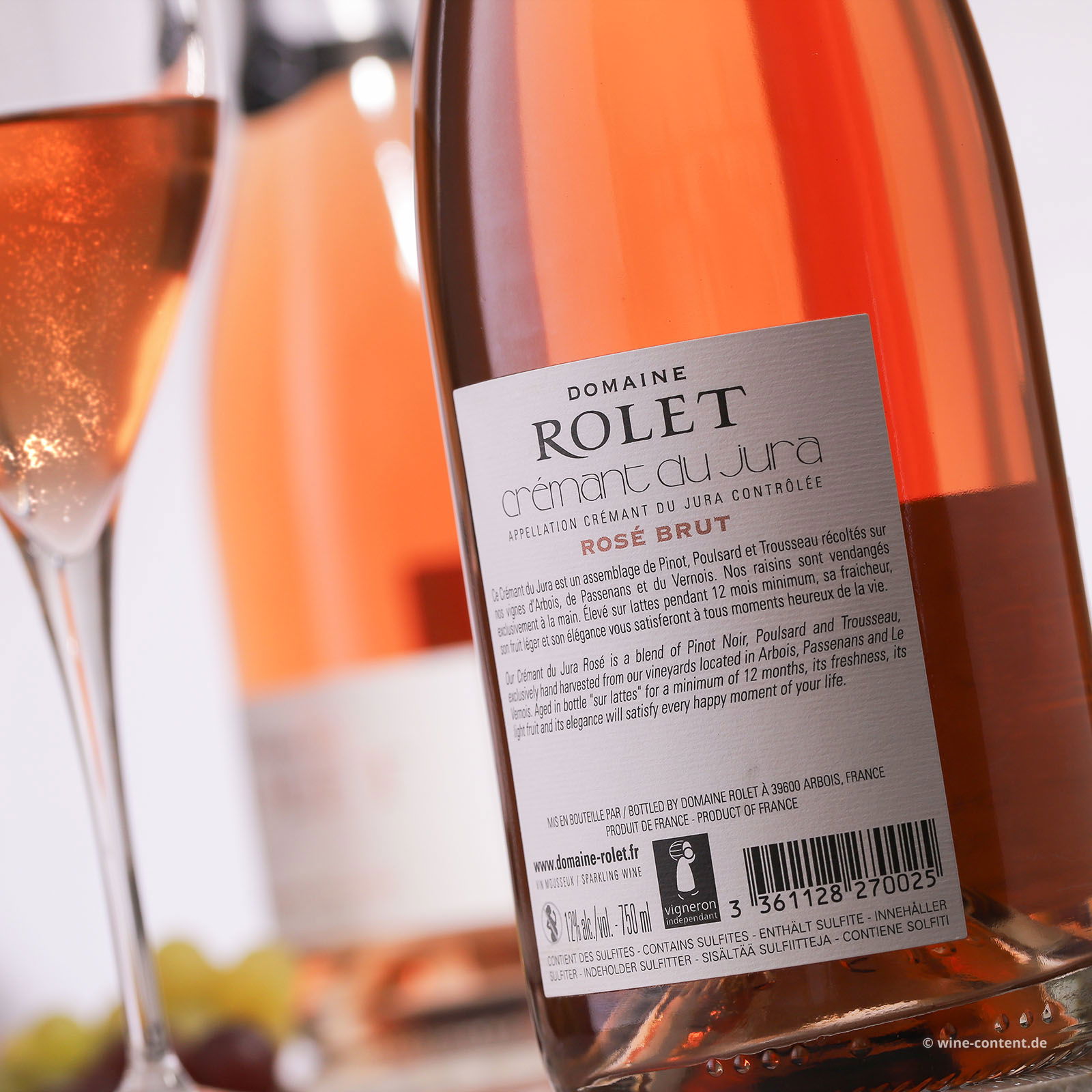 Crémant  du Jura Rosé Brut