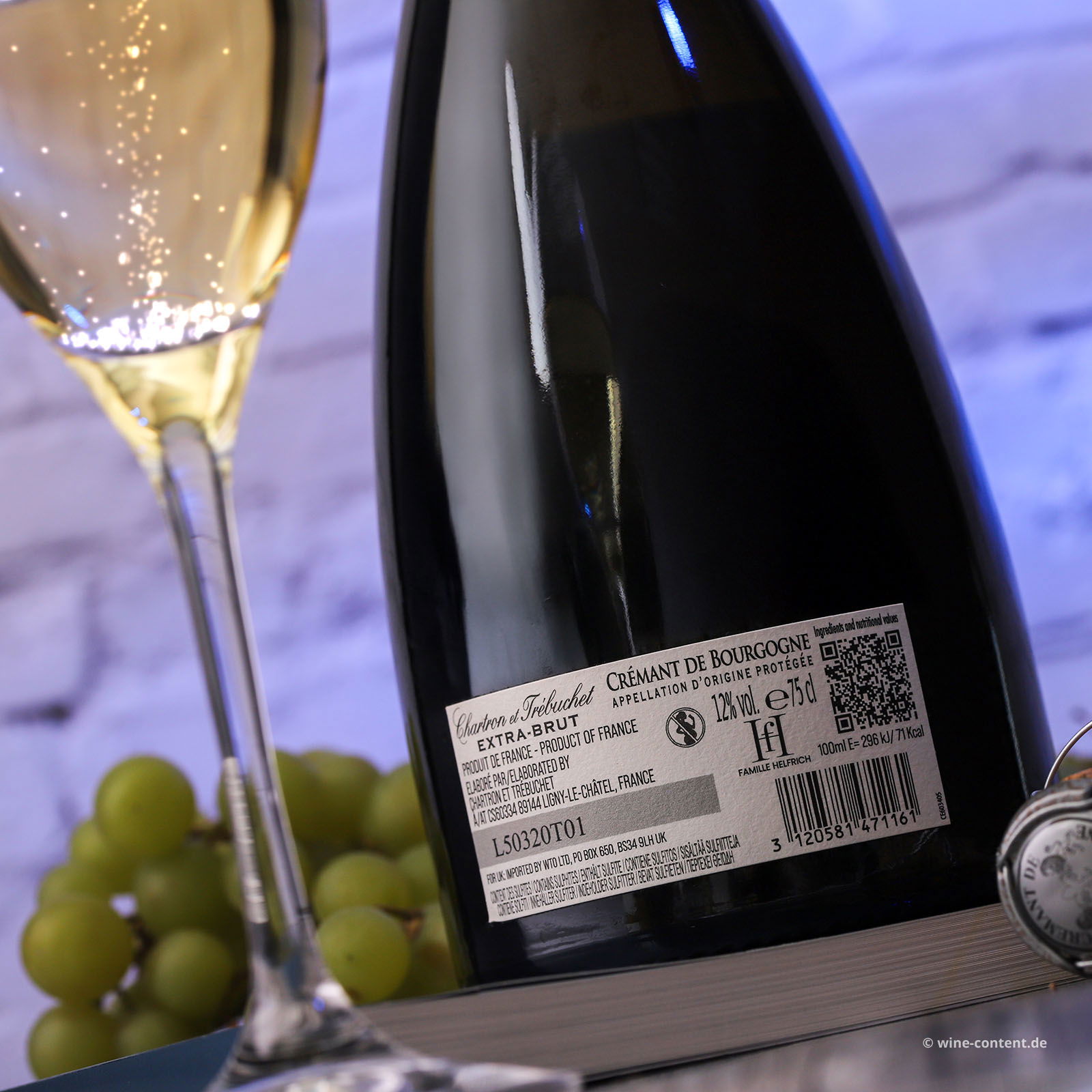 Crémant de Bourgogne Pierre Bleue Extra Brut