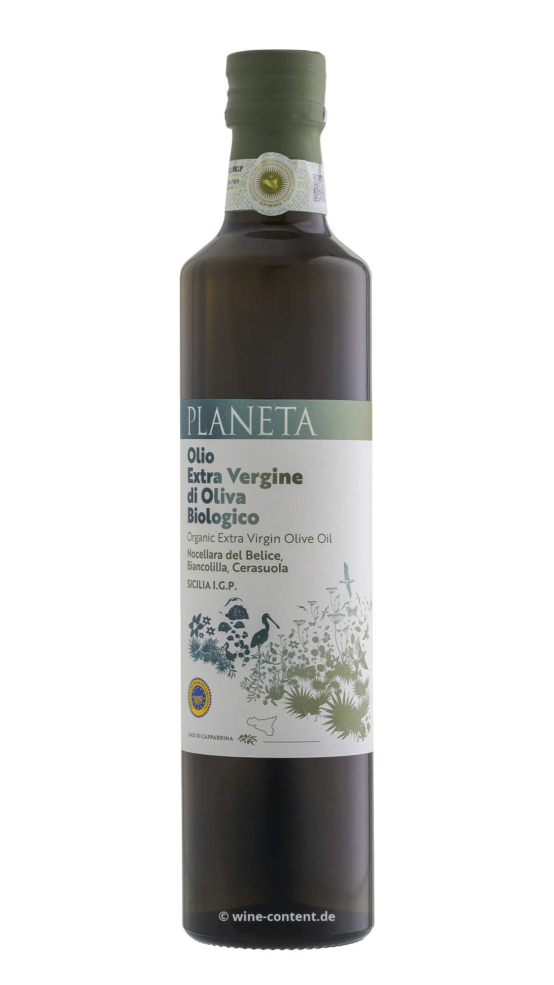 0,5 L Olivenöl Extra Vergine Sicilia 2025 Bio