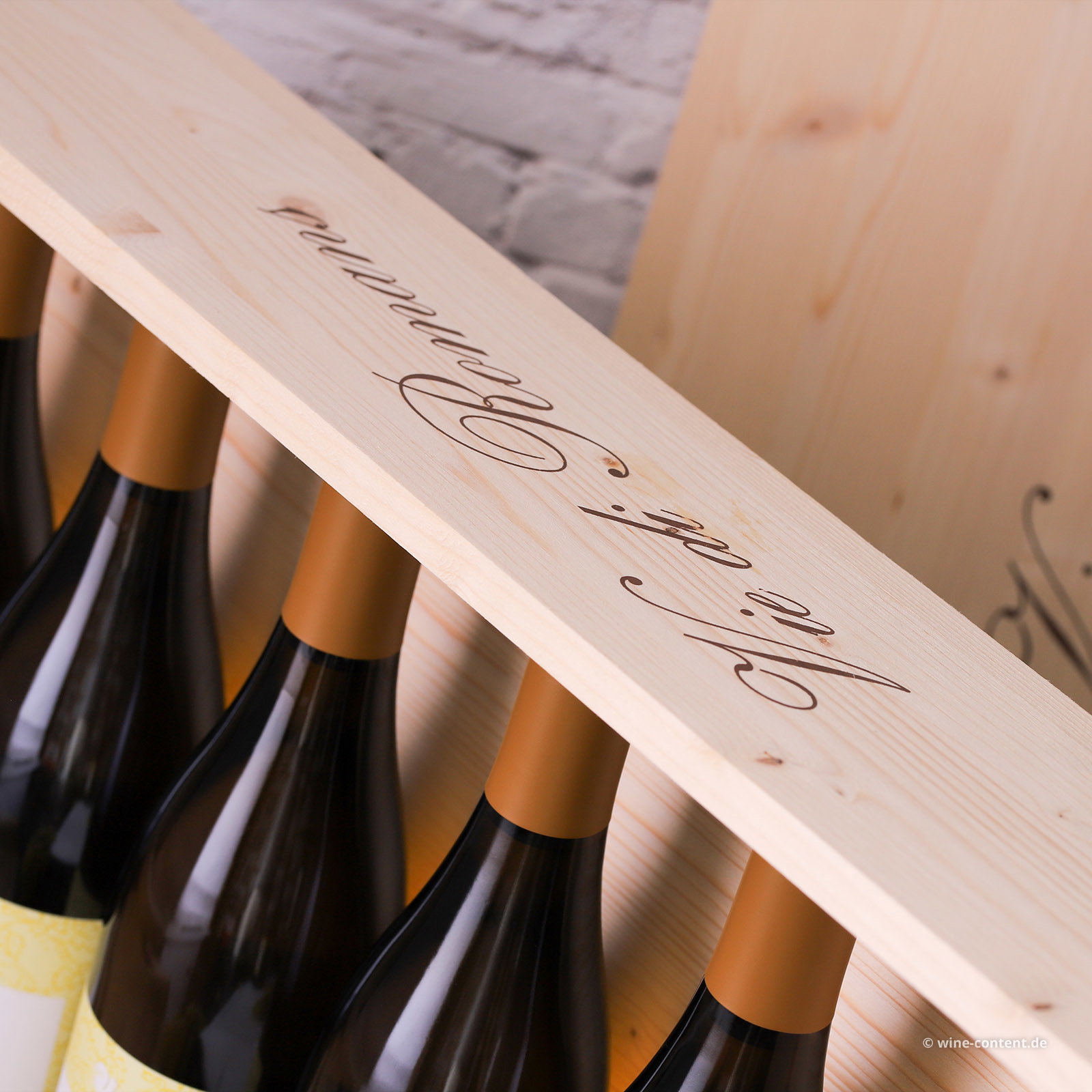 6er-Holzkiste Chardonnay 2018 Goss Climat