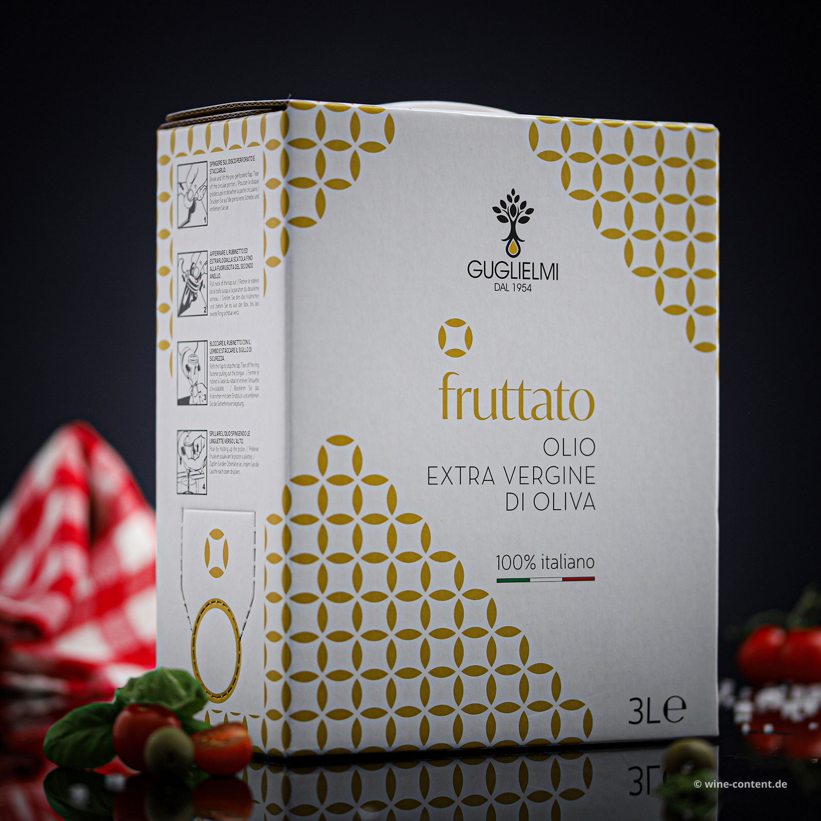 3 L Olivenöl Extra Vergine 2025 Fruttato Bag in Box