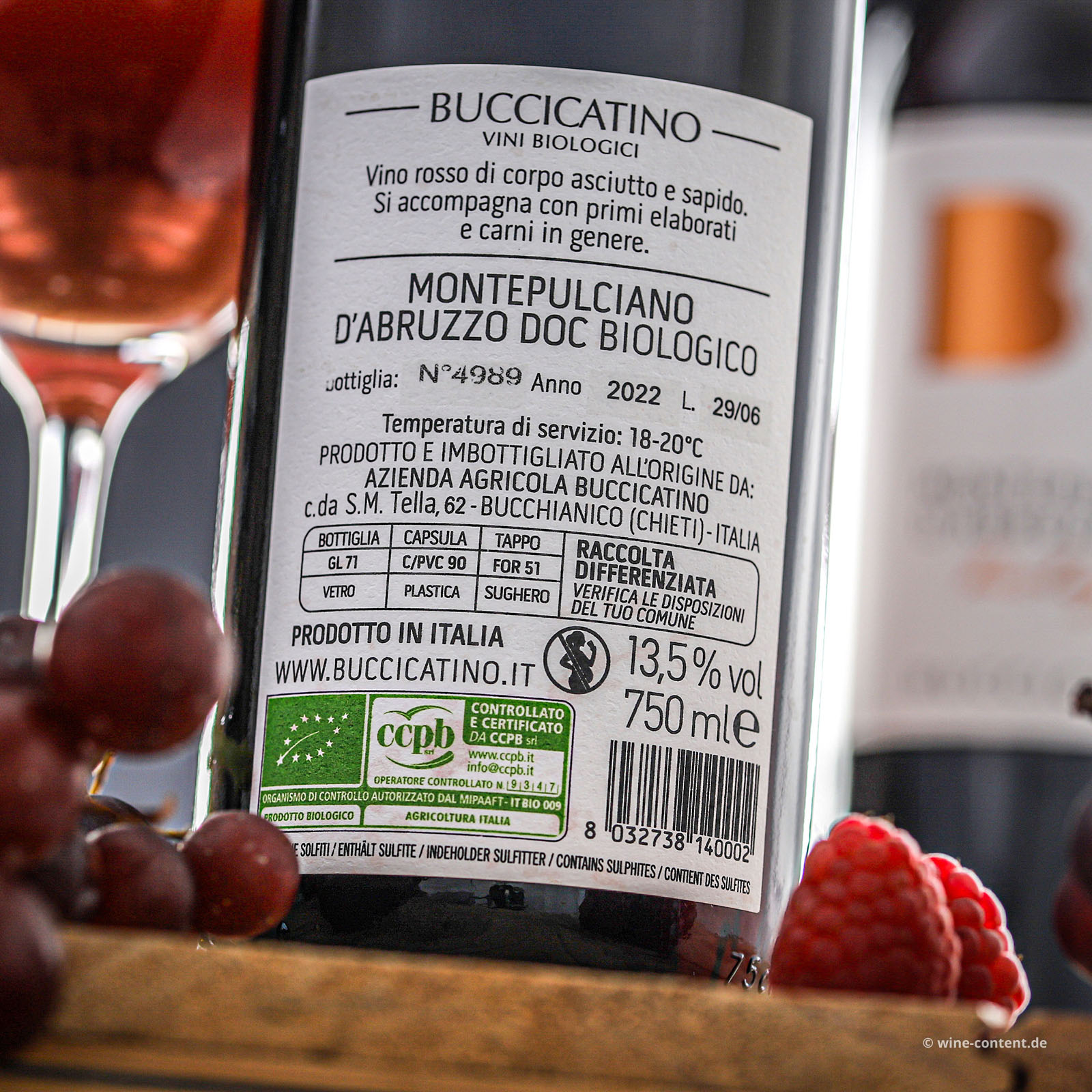 Montepulciano d´Abruzzo 2022 Bio