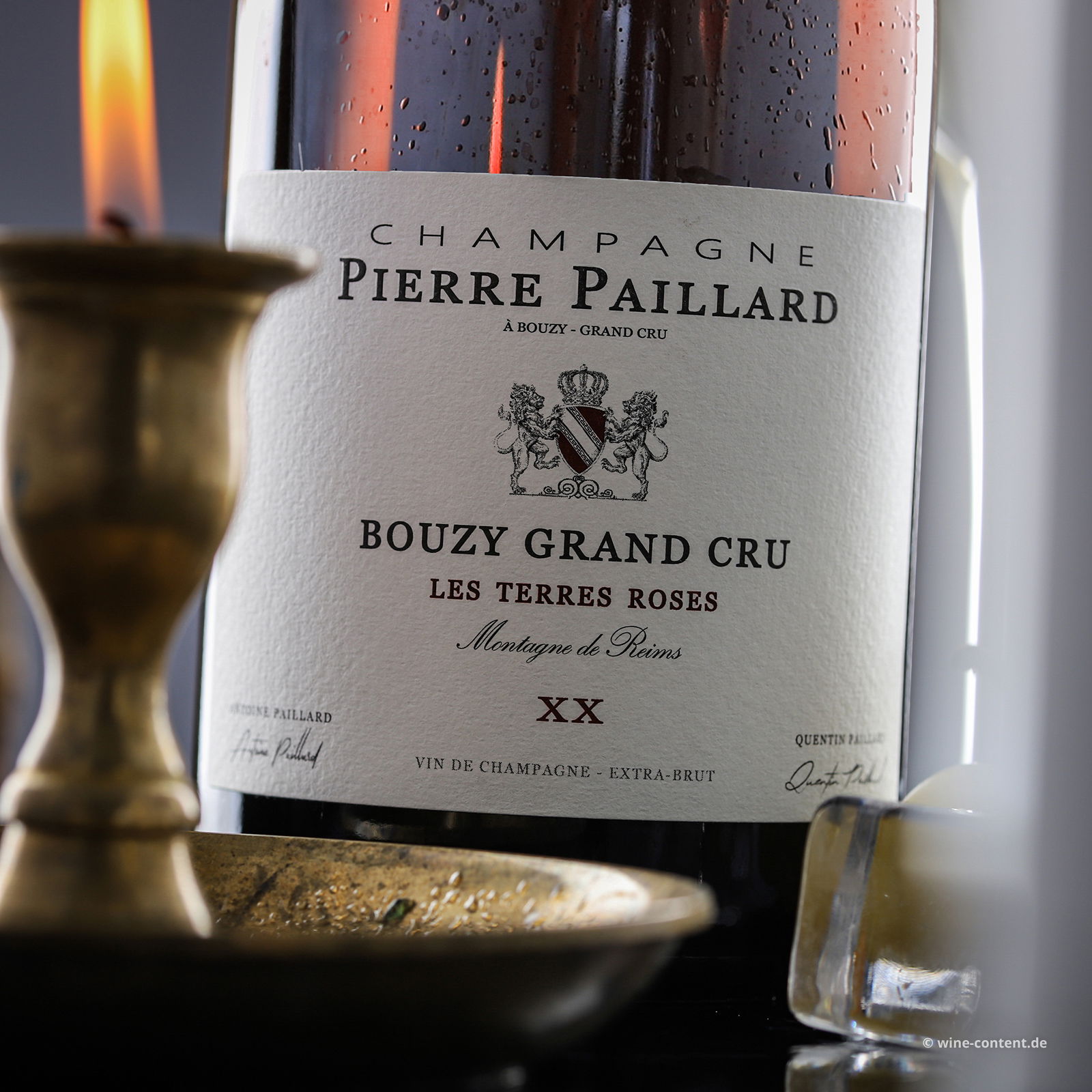 Champagner Les Terres Roses Bouzy Grand Cru Extra Brut