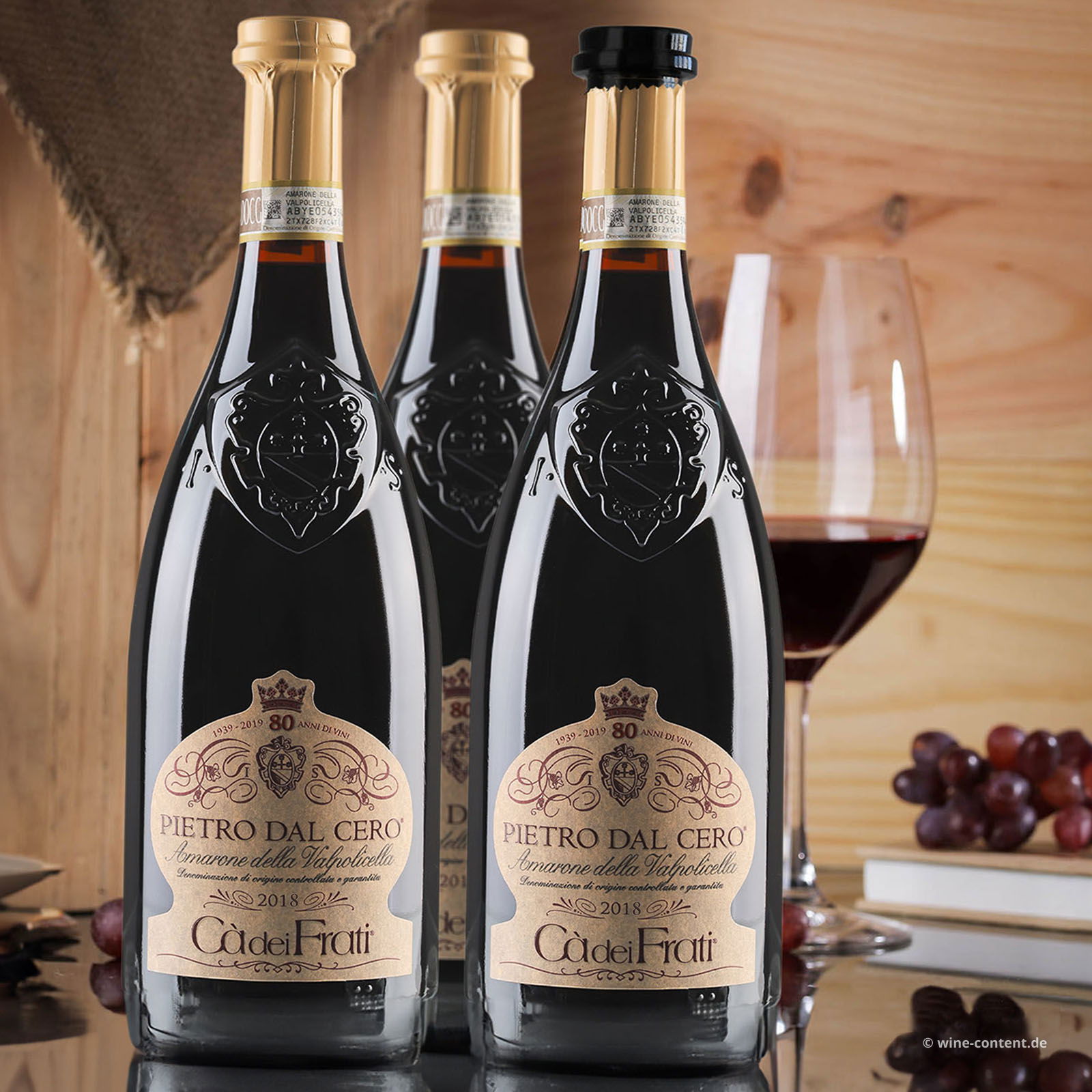 3er-Paket Amarone 2018 Pietro dal Cero