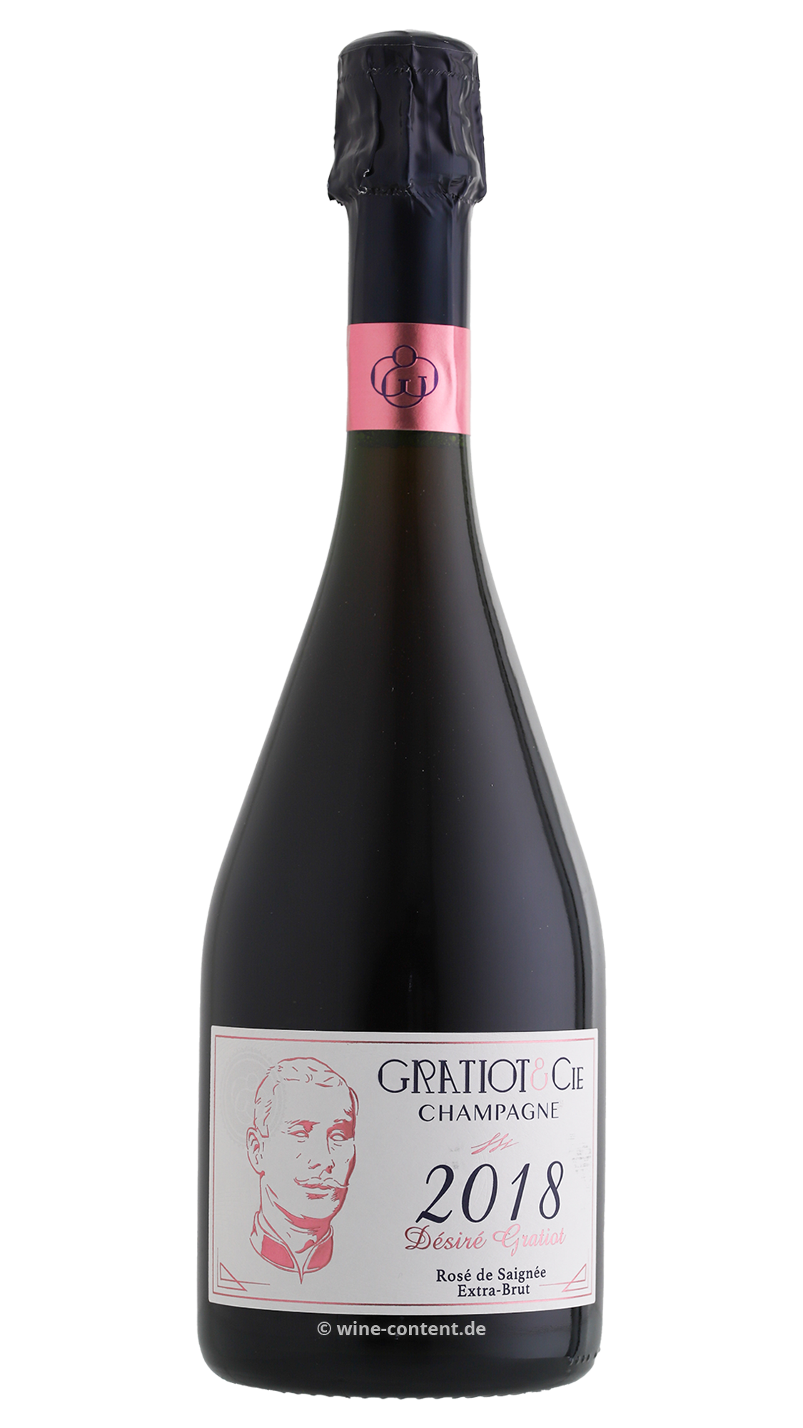 Champagner Rosé de Saignée 2018 Désiré Gratiot Extra Brut