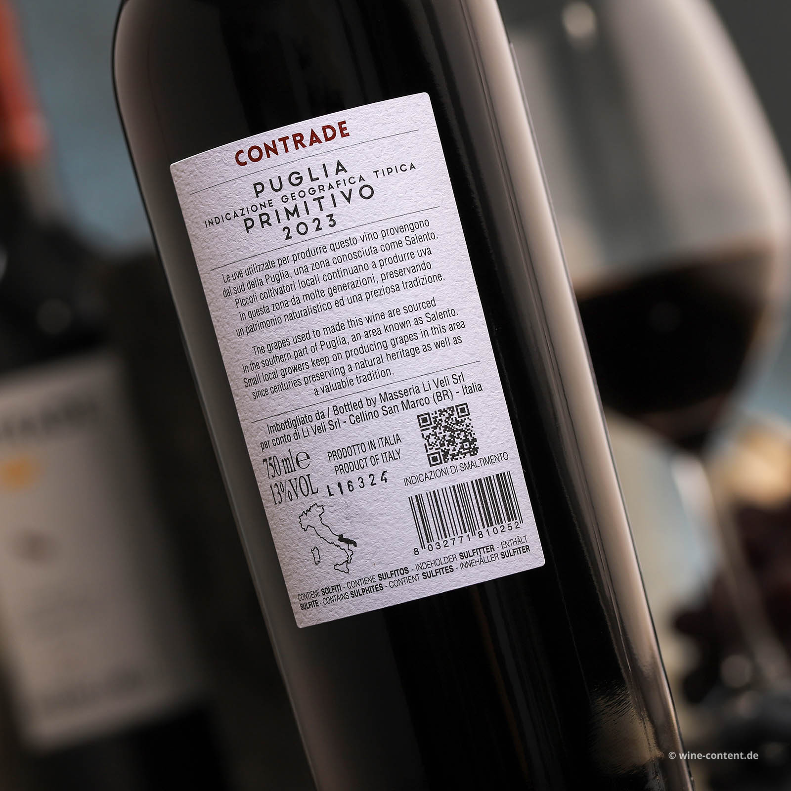Primitivo 2023 Contrade