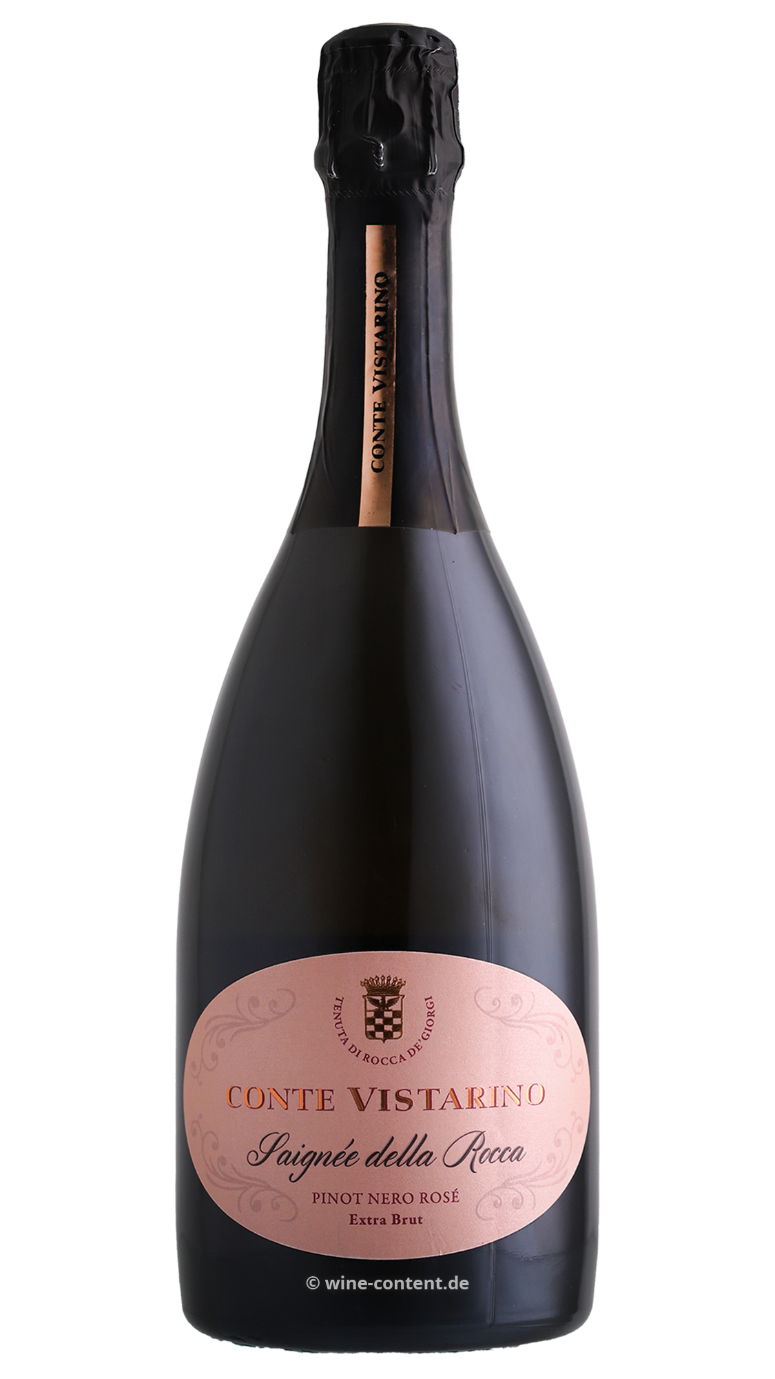 Spumante Rosé Pinot Nero Saignée della Rocca Extra Brut
