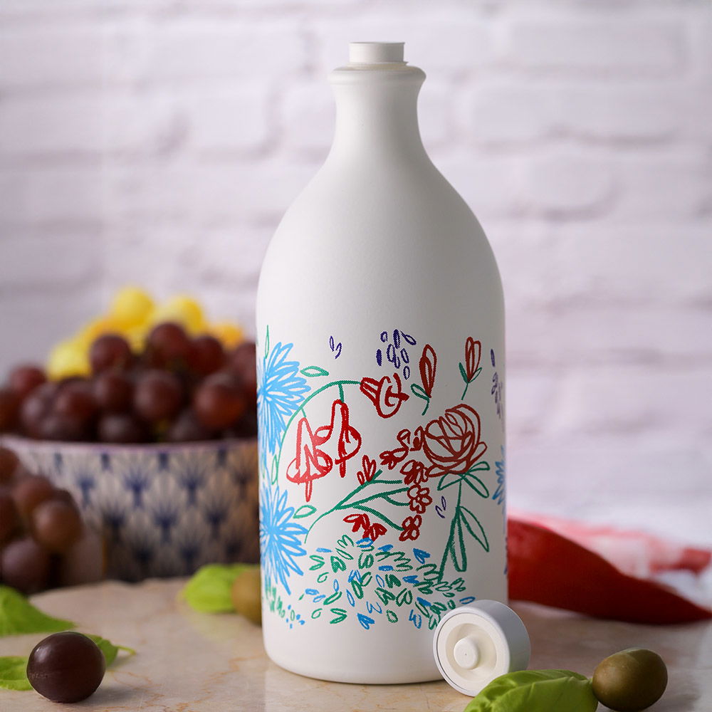 0,5 L Olivenöl Extra Vergine 2024 Fruttato Intenso Coolors Fiorato