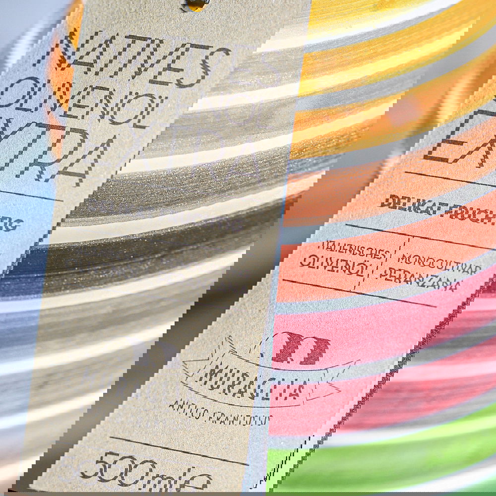 Vorbestellung: Olivenöl Duo 2025 Rainbow 0,5 L Fruttato Medio + 1 L Fruttato Intenso