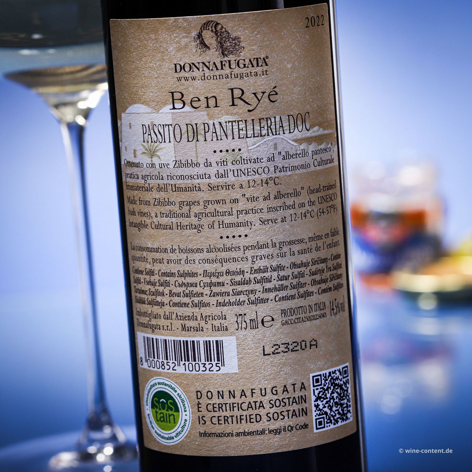 Passito di Pantelleria 2022 Ben Ryé