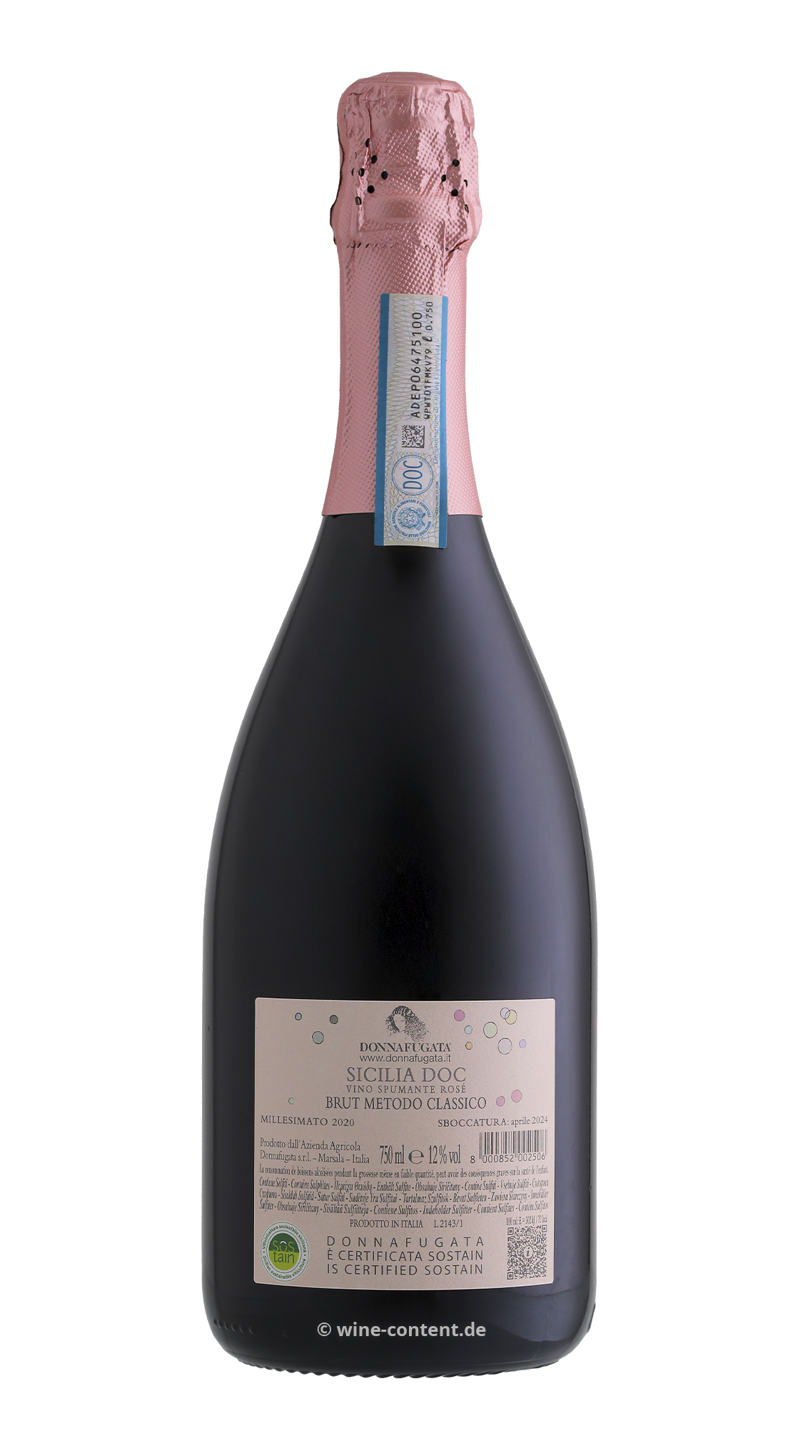 Spumante Rosé Sicilia 2020 Brut