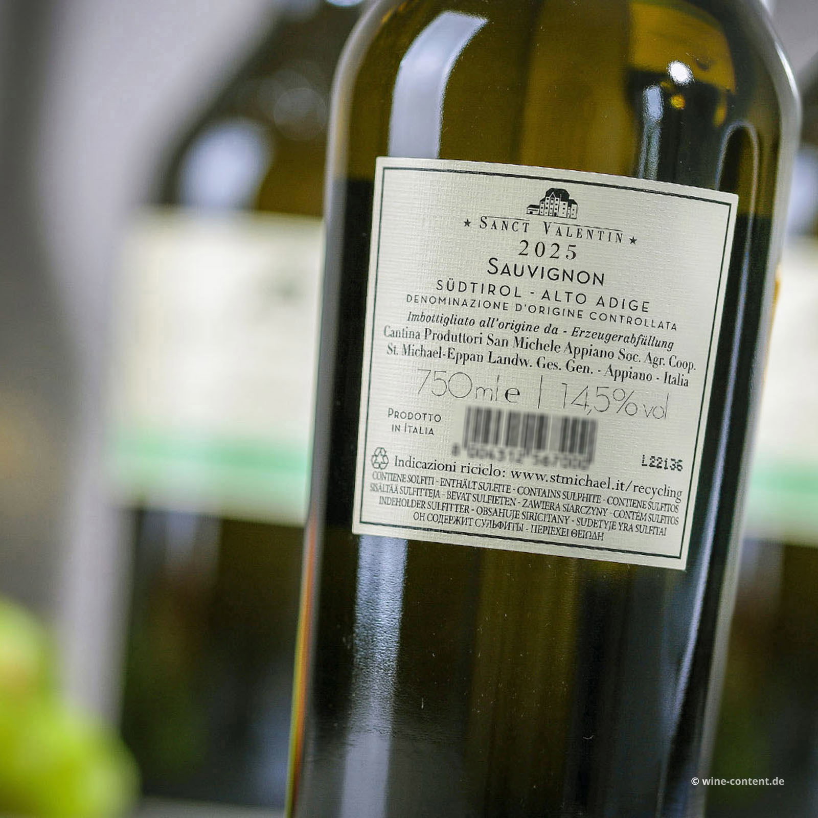 Sauvignon Blanc 2025 Sanct Valentin