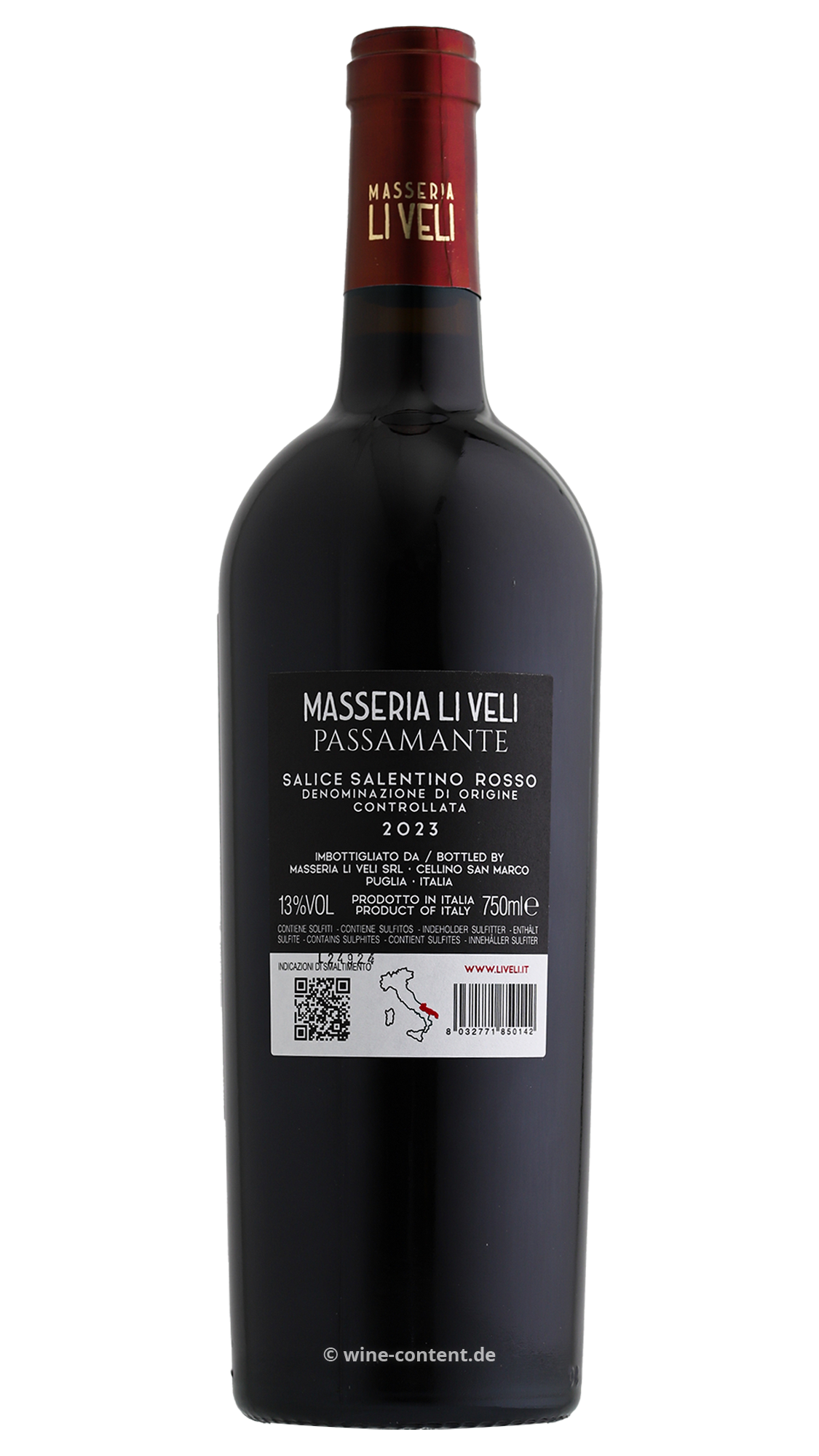 Negroamaro Salice Salentino 2023 Passamante