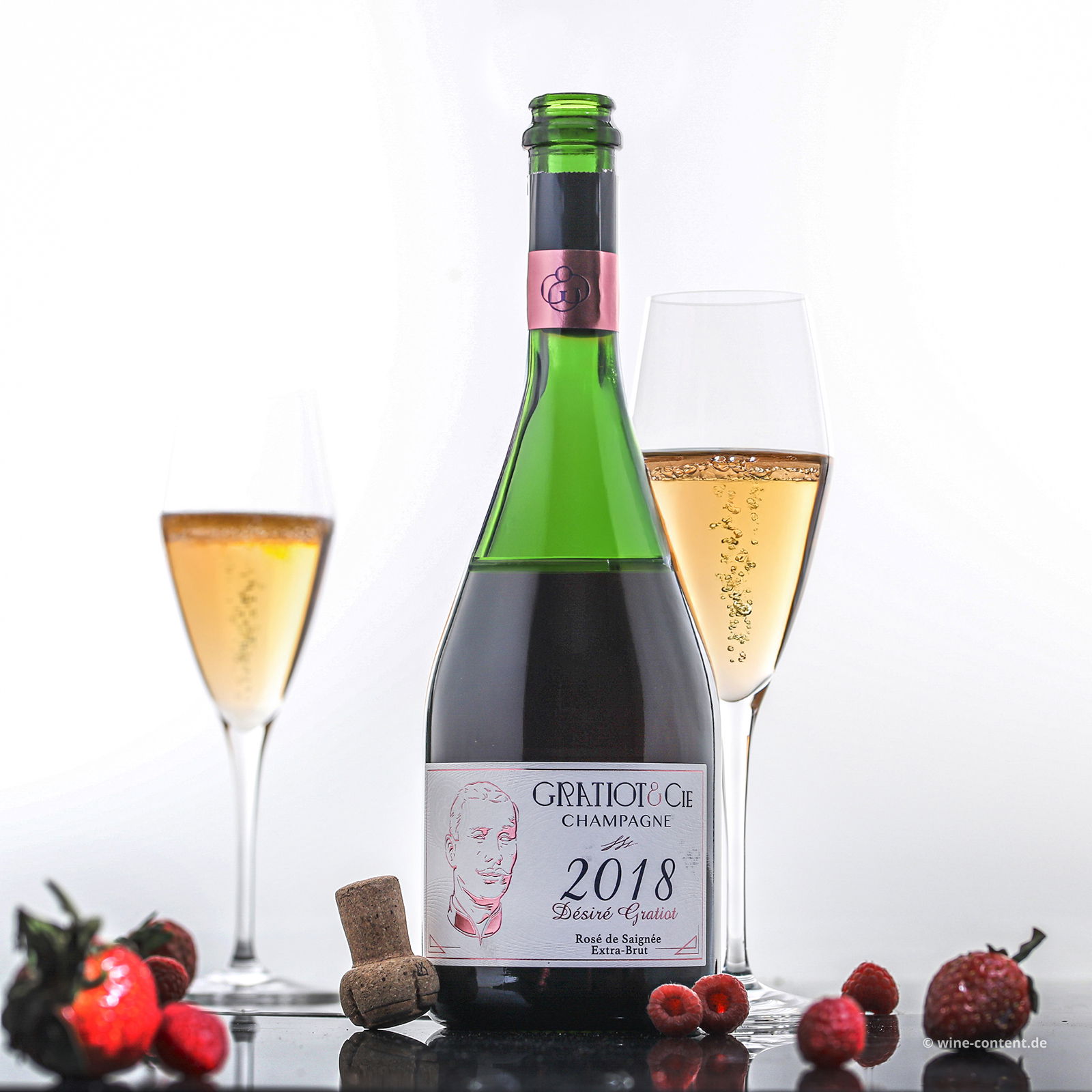 Champagner Désiré Rosé Saignée 2018 Extra Brut