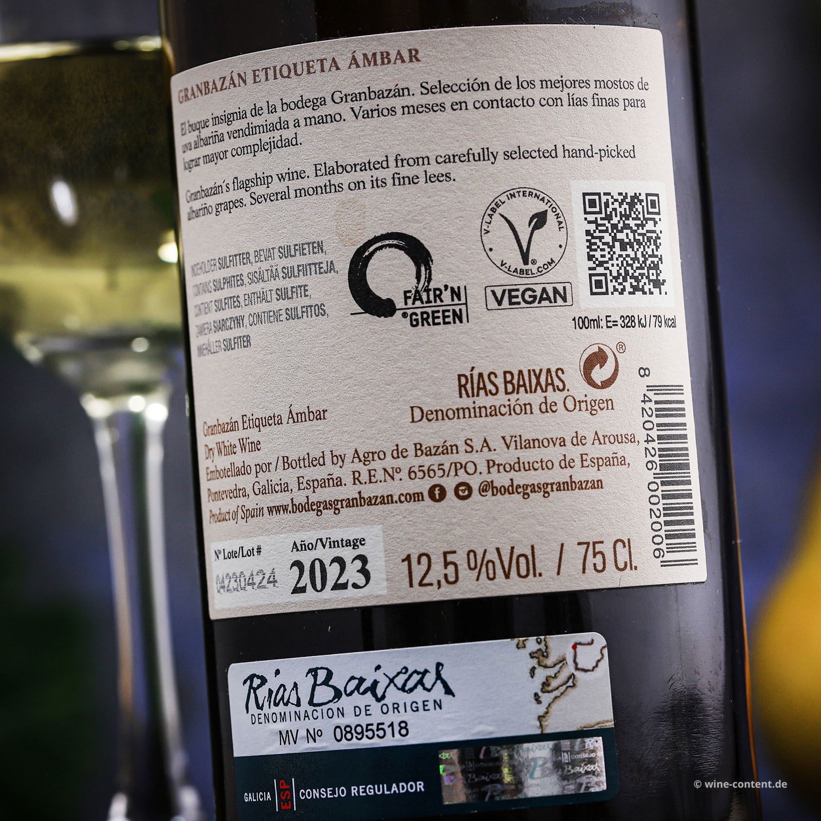 Albariño 2023 Etiqueta Ámbar