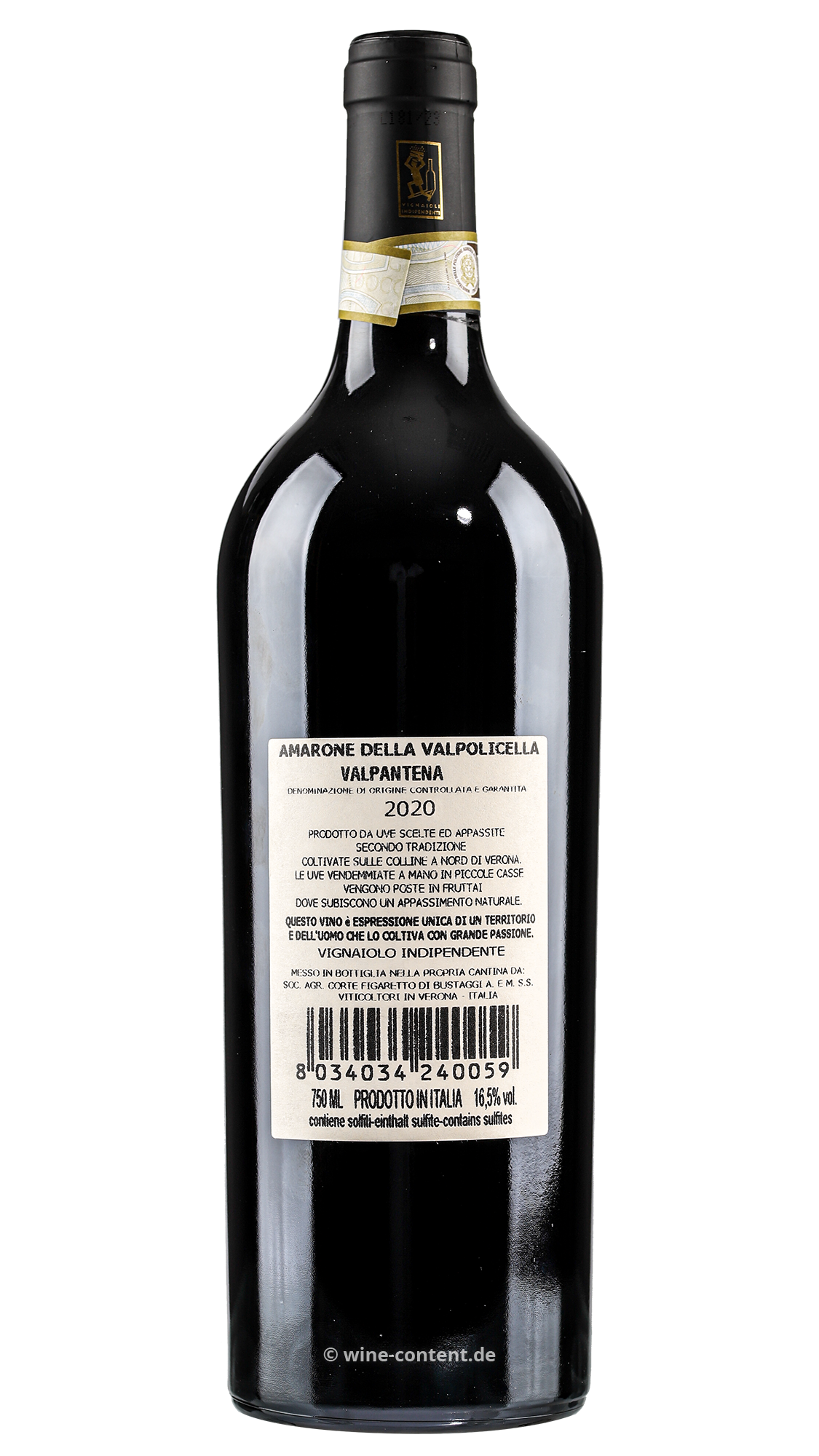 Amarone Valpantena 2020 Musa del Figaretto