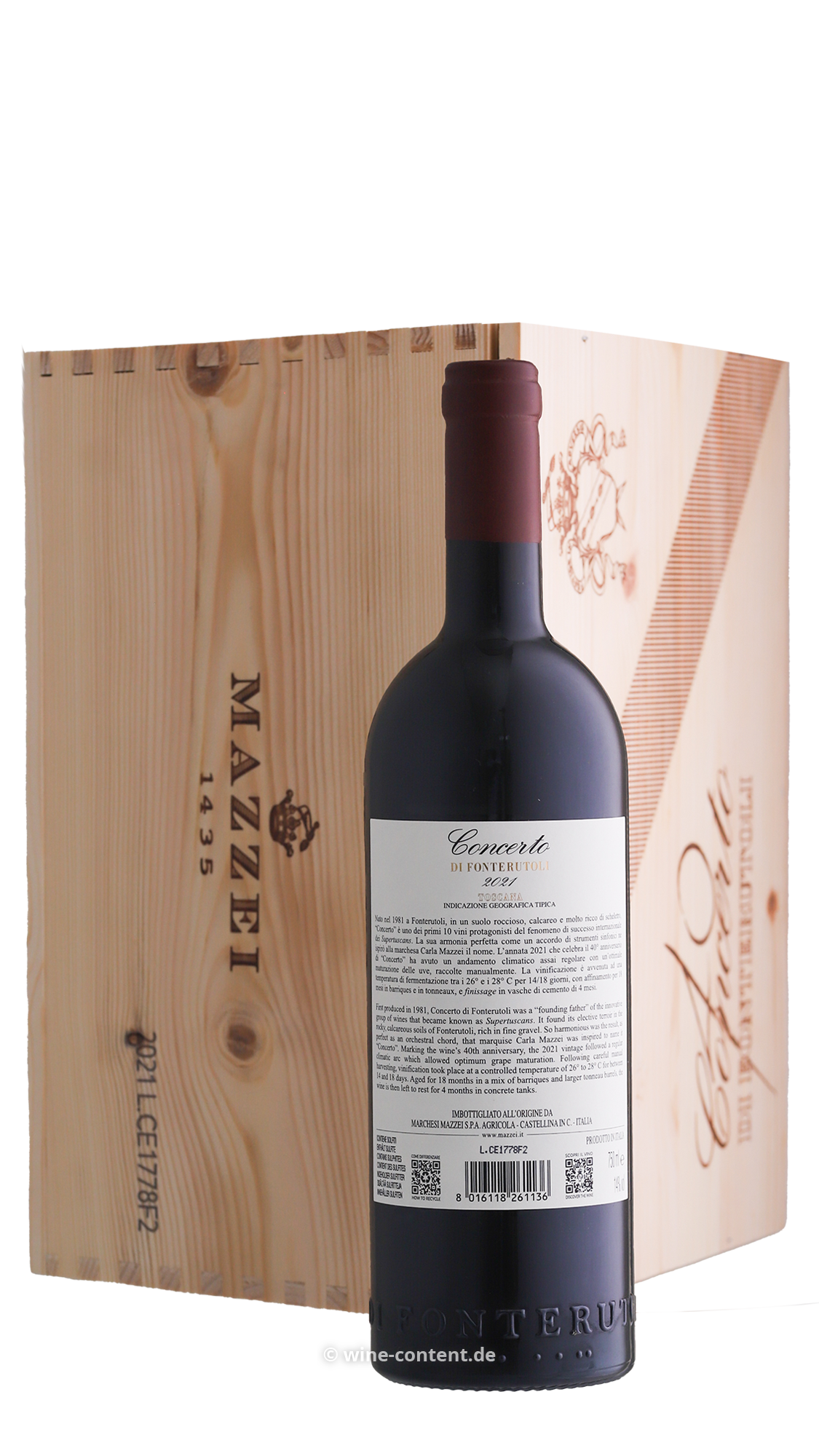 6er-Holzkiste Concerto 2021