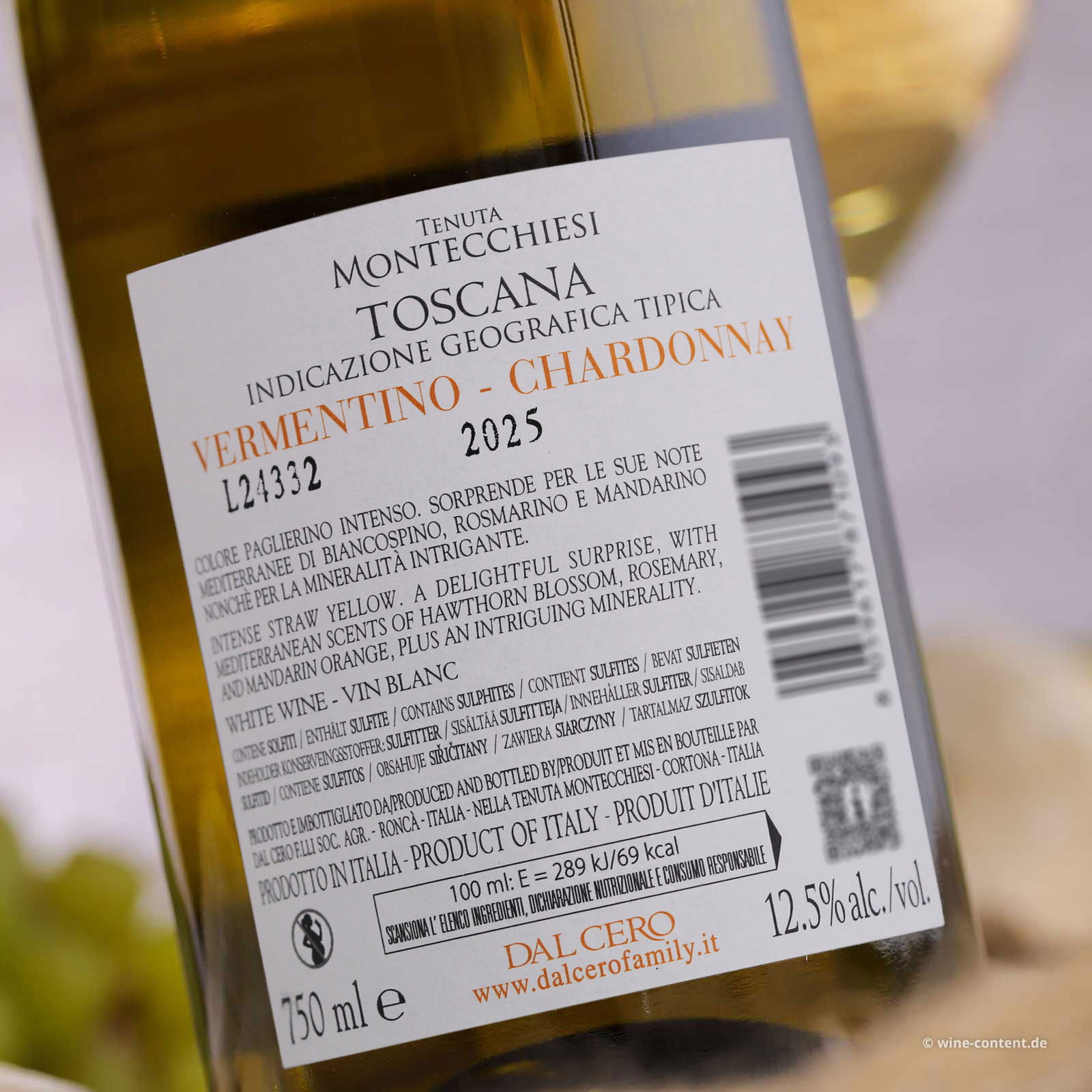 Vermentino-Chardonnay Toscana 2025 Tenuta Montecchiesi
