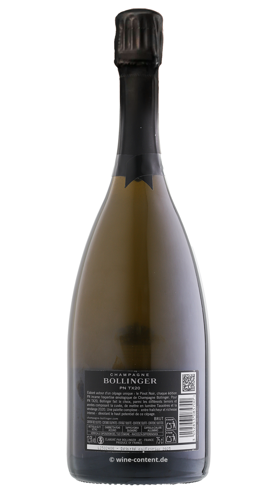 Champagner PN TX20 Brut