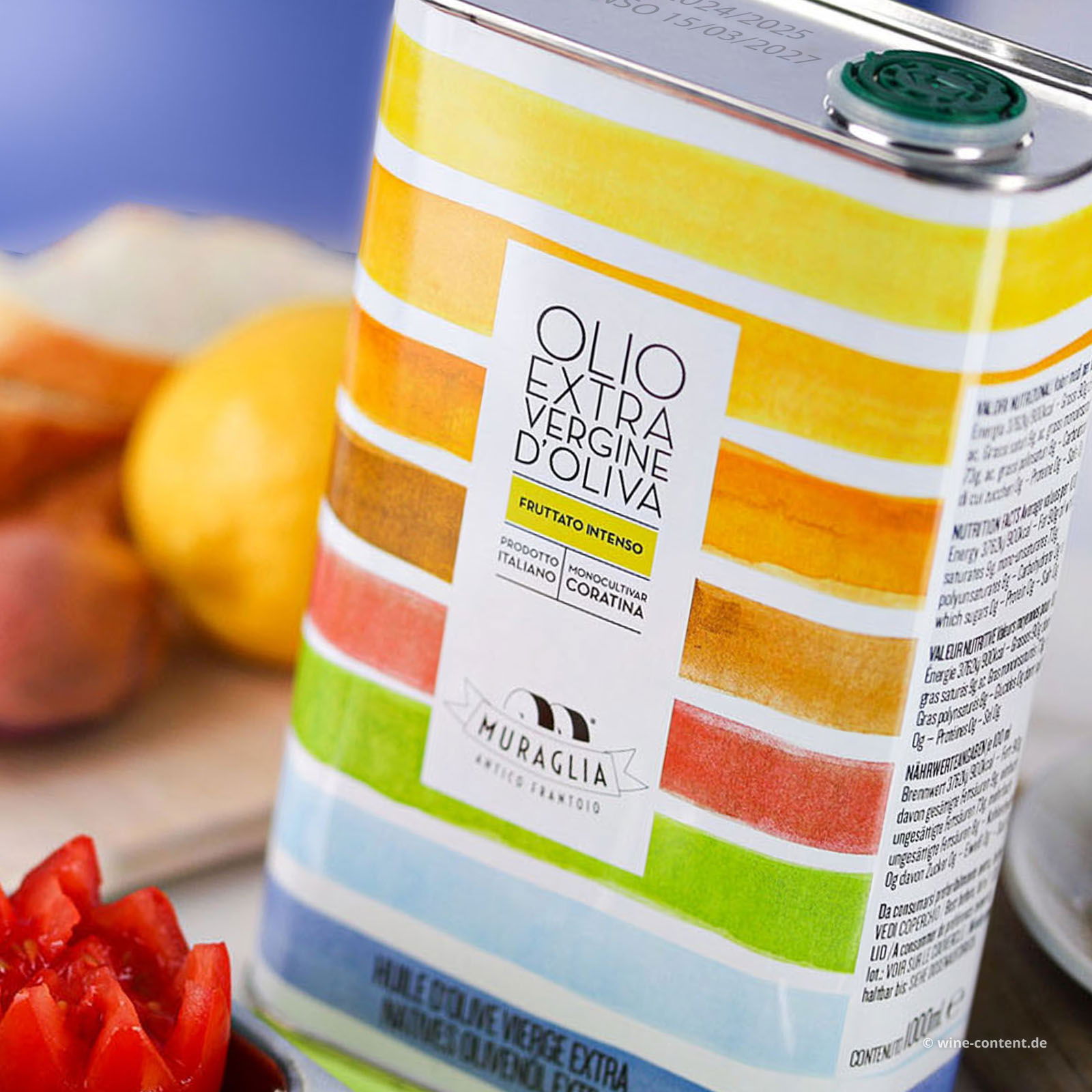 1 L Olivenöl Extra Vergine 2024 Fruttato Intenso Kanister