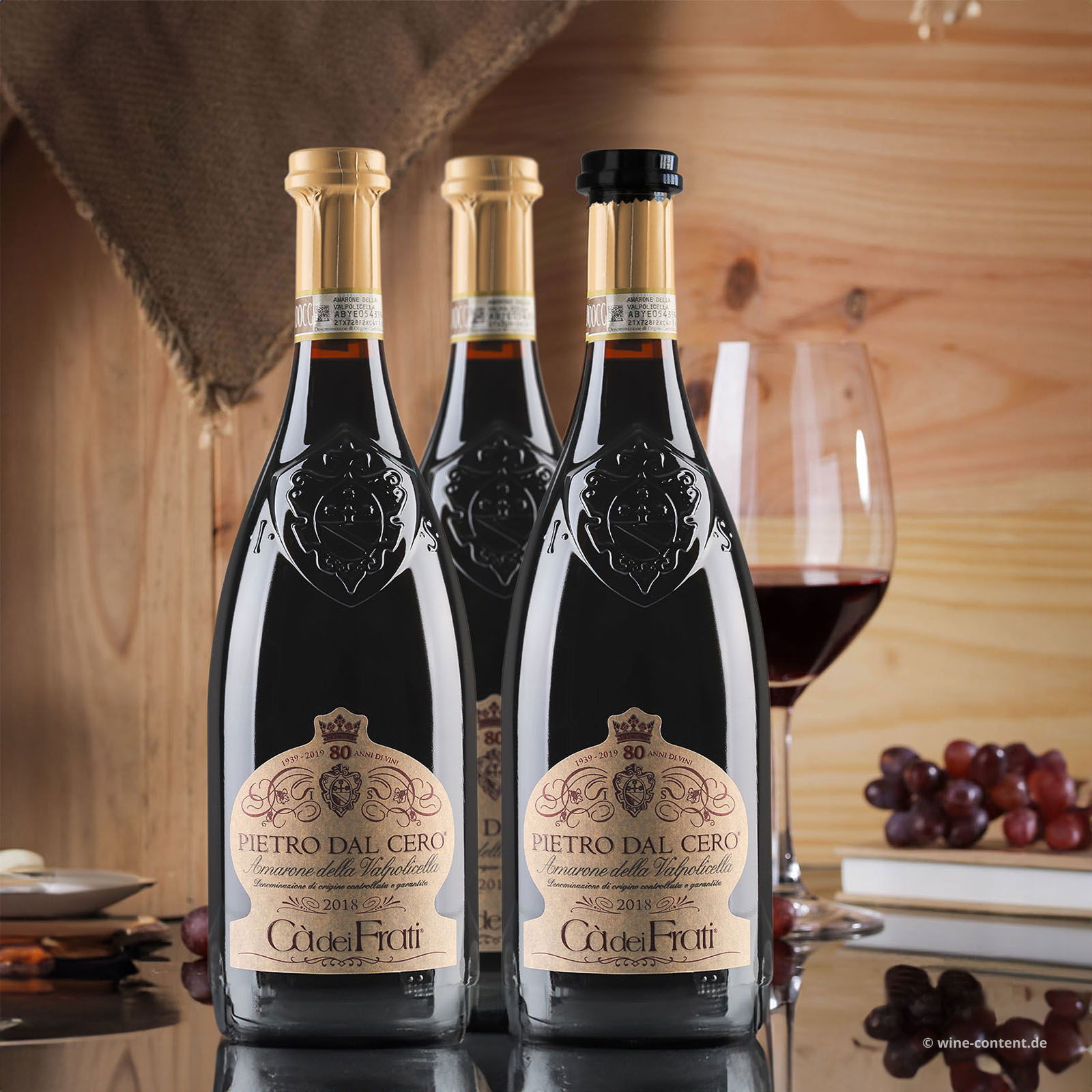 3er-Paket Amarone 2018 Pietro dal Cero